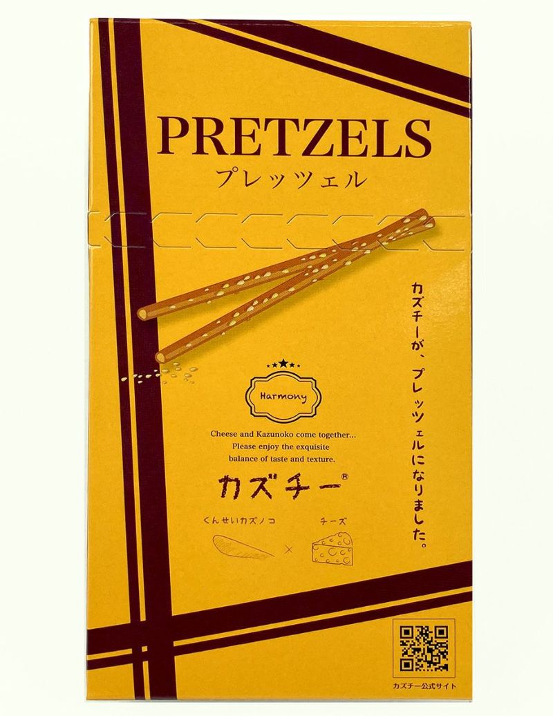 【井原水産】カズチープレッツェル 45g  ※6/4-10より順次発送予定