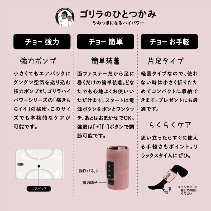 ゴリラのひとつかみ パープル  ※4/9~4/15頃より順次発送予定