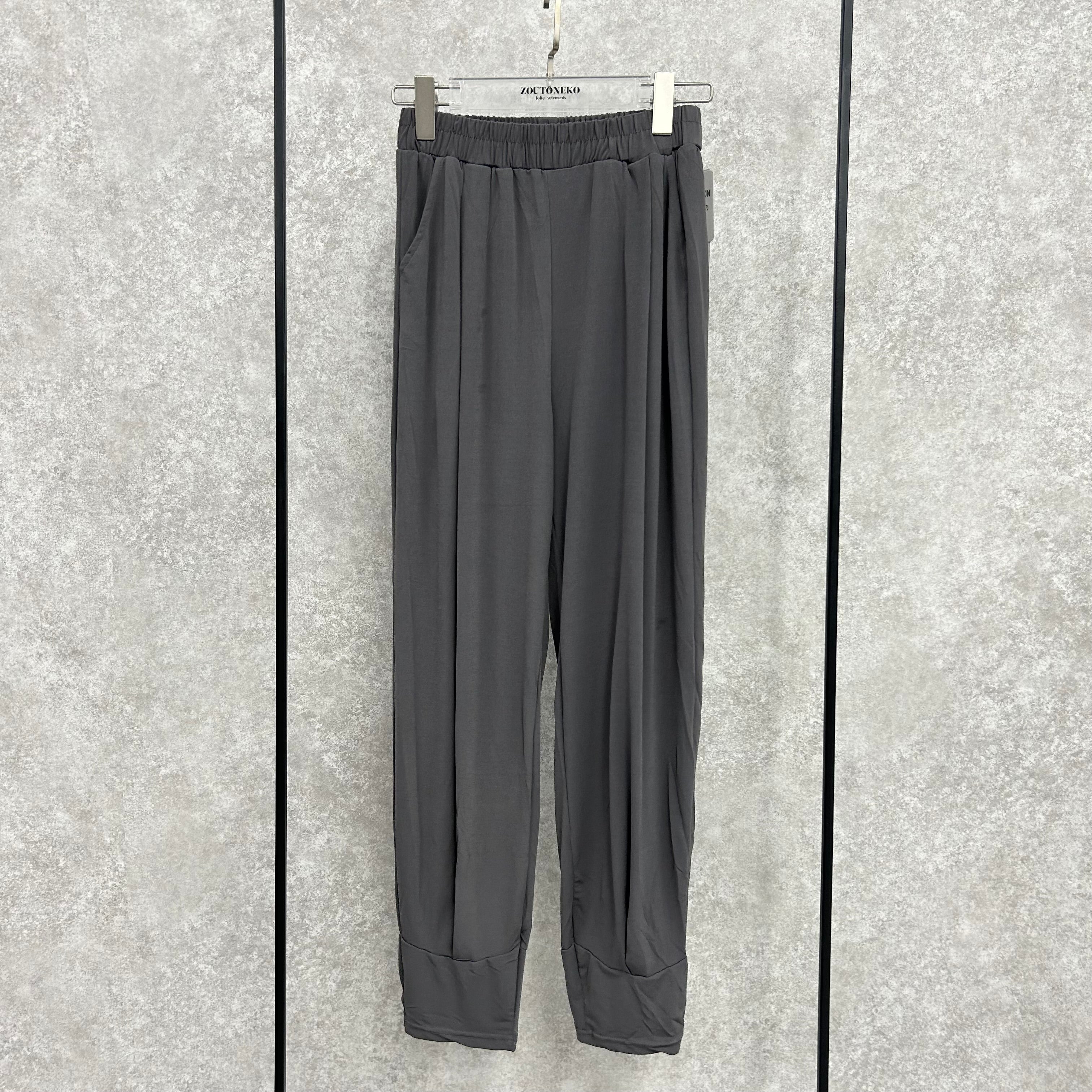 バナナパンツ  -チャコールグレー- ※11/5~11/11頃より順次発送