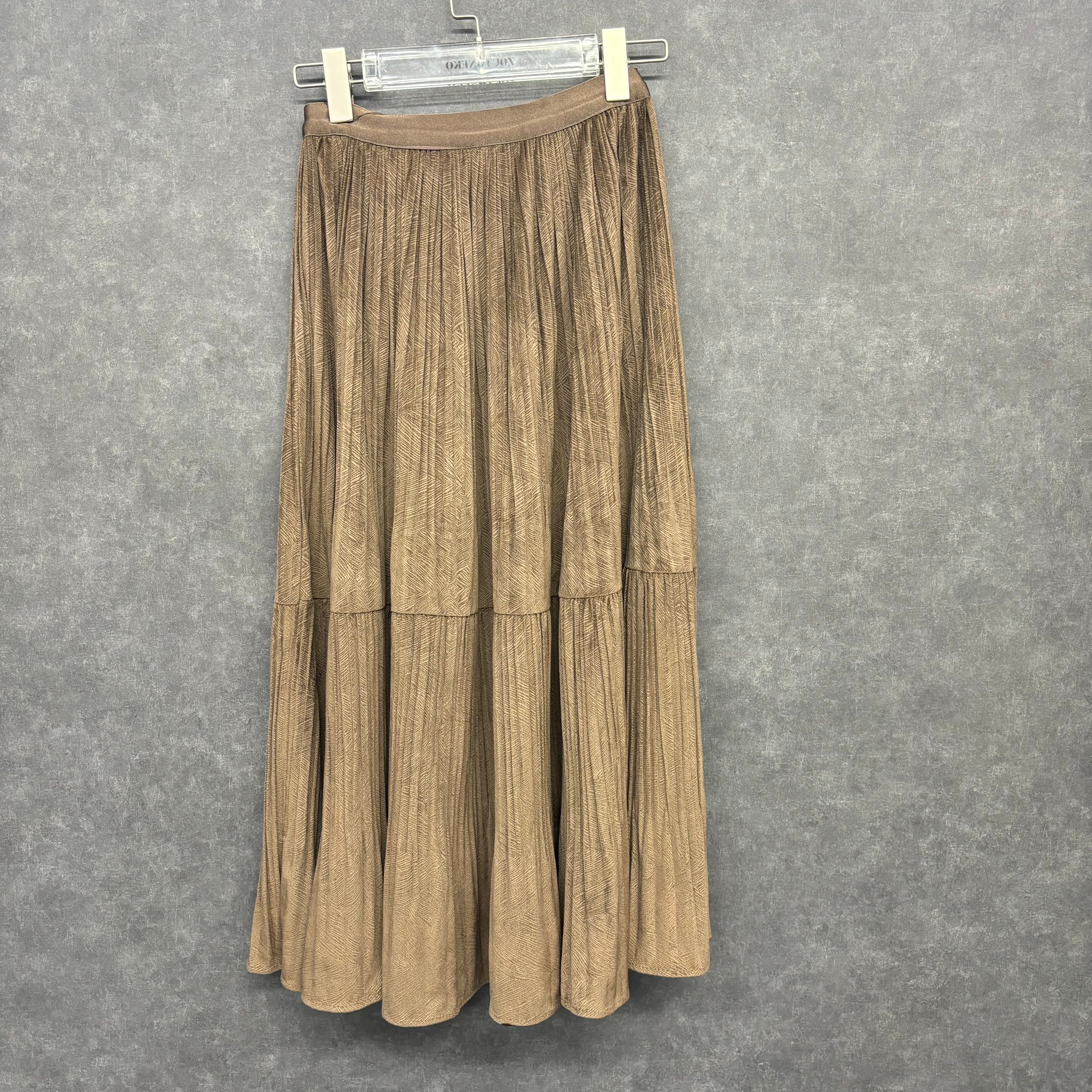 【予約】プリーツスカート モカ ※11月下旬~12月上旬頃より順次配送予定