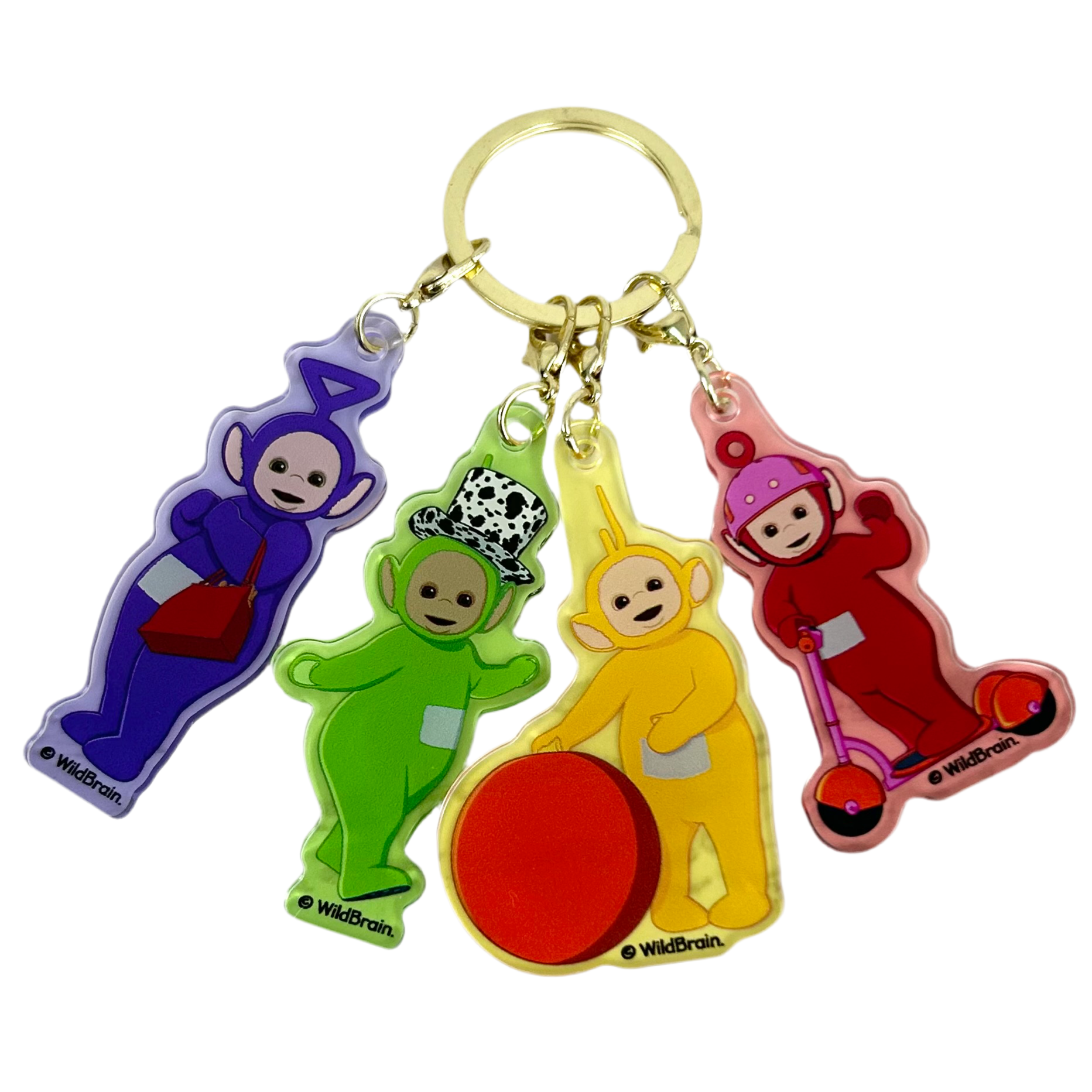 テレタビーズ4チャームキーホルダー -イラスト- ※9/17-23より順次発送予定