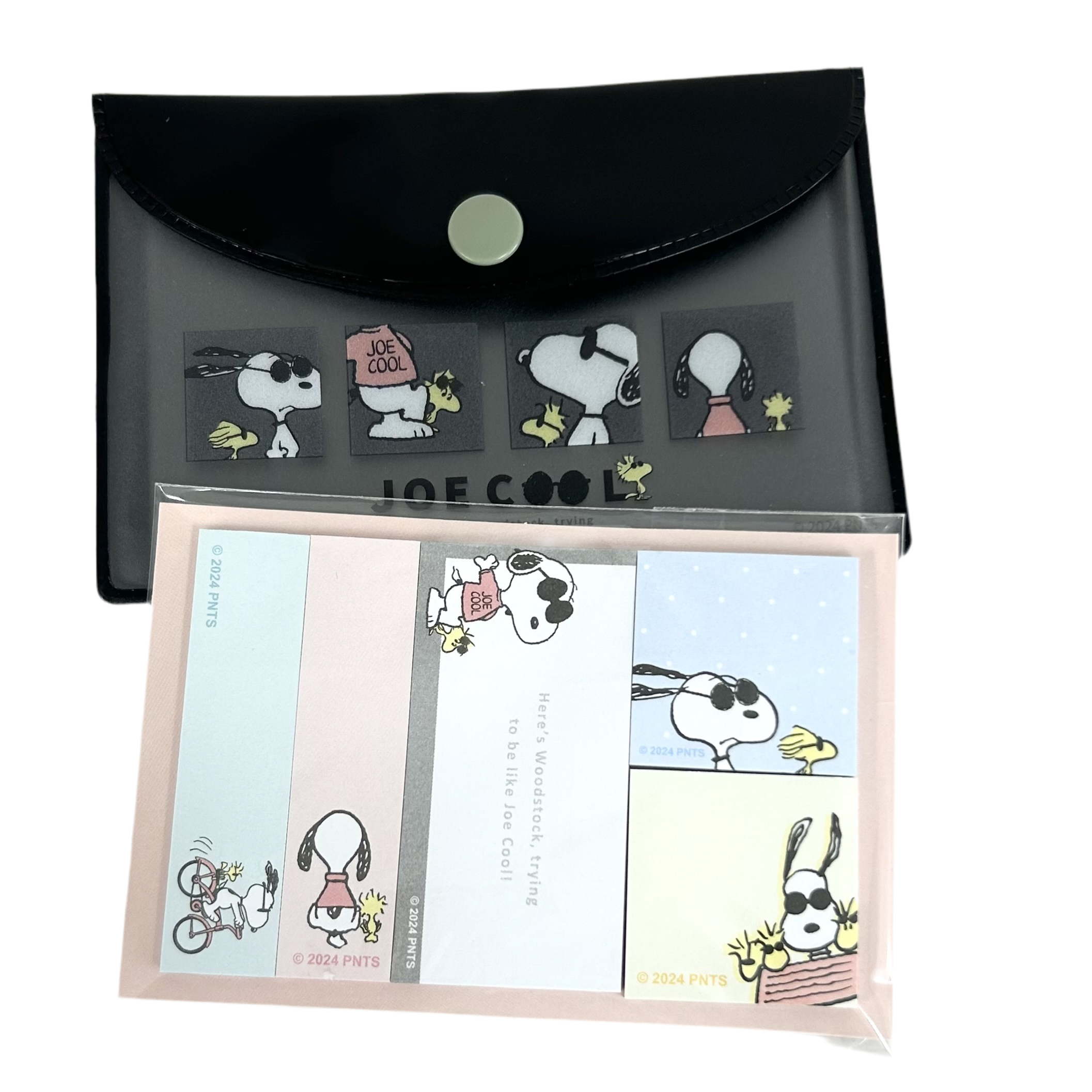 スヌーピーポーチ入り付箋 -JOE COOL- ※9/17-23より順次発送予定