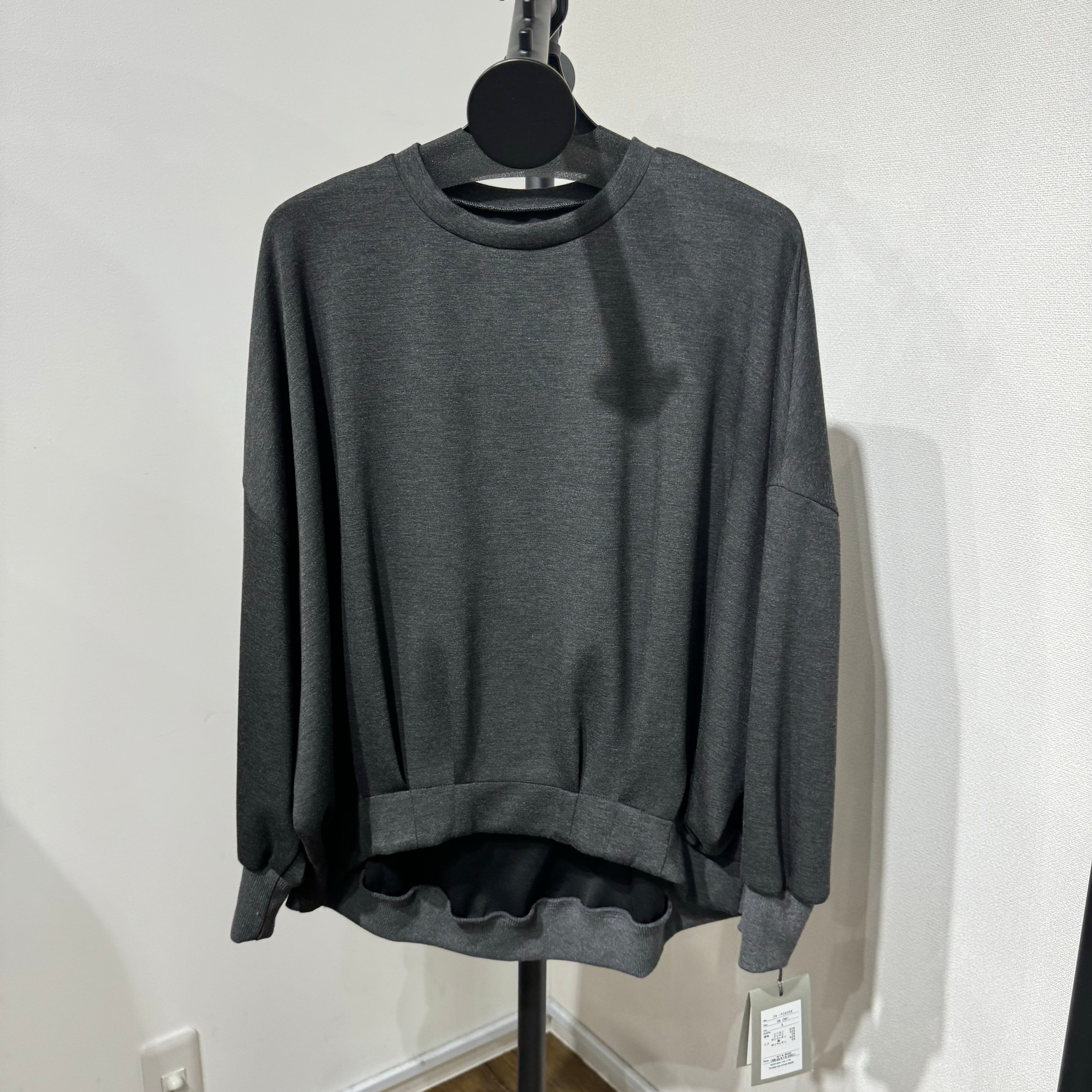 【PRIORITY】シンプルプルオーバー -グレー- ※10/15~21頃より順次発送予定