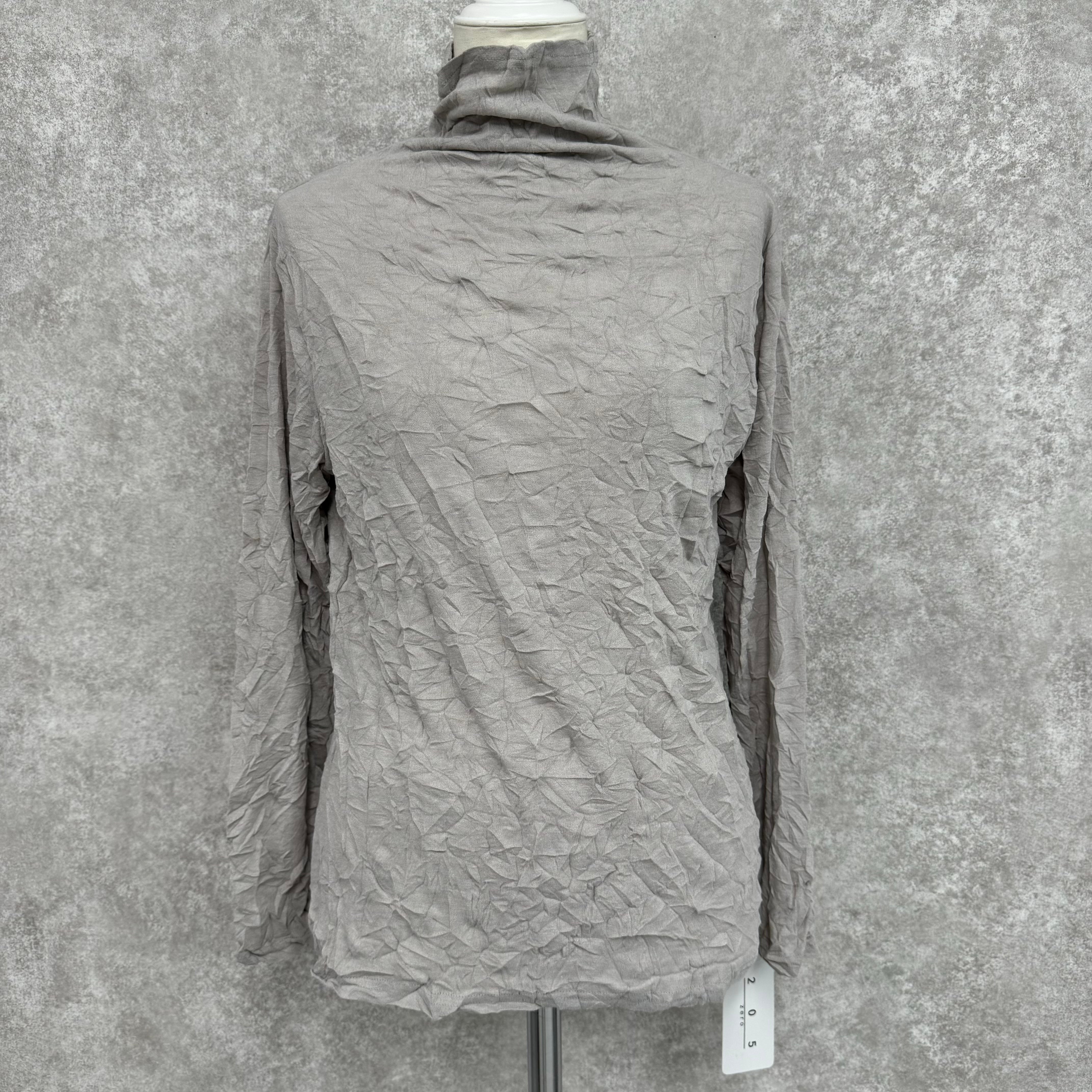 シフォンタートルトップス ライトベージュ ※10/15-21頃より順次配送予定