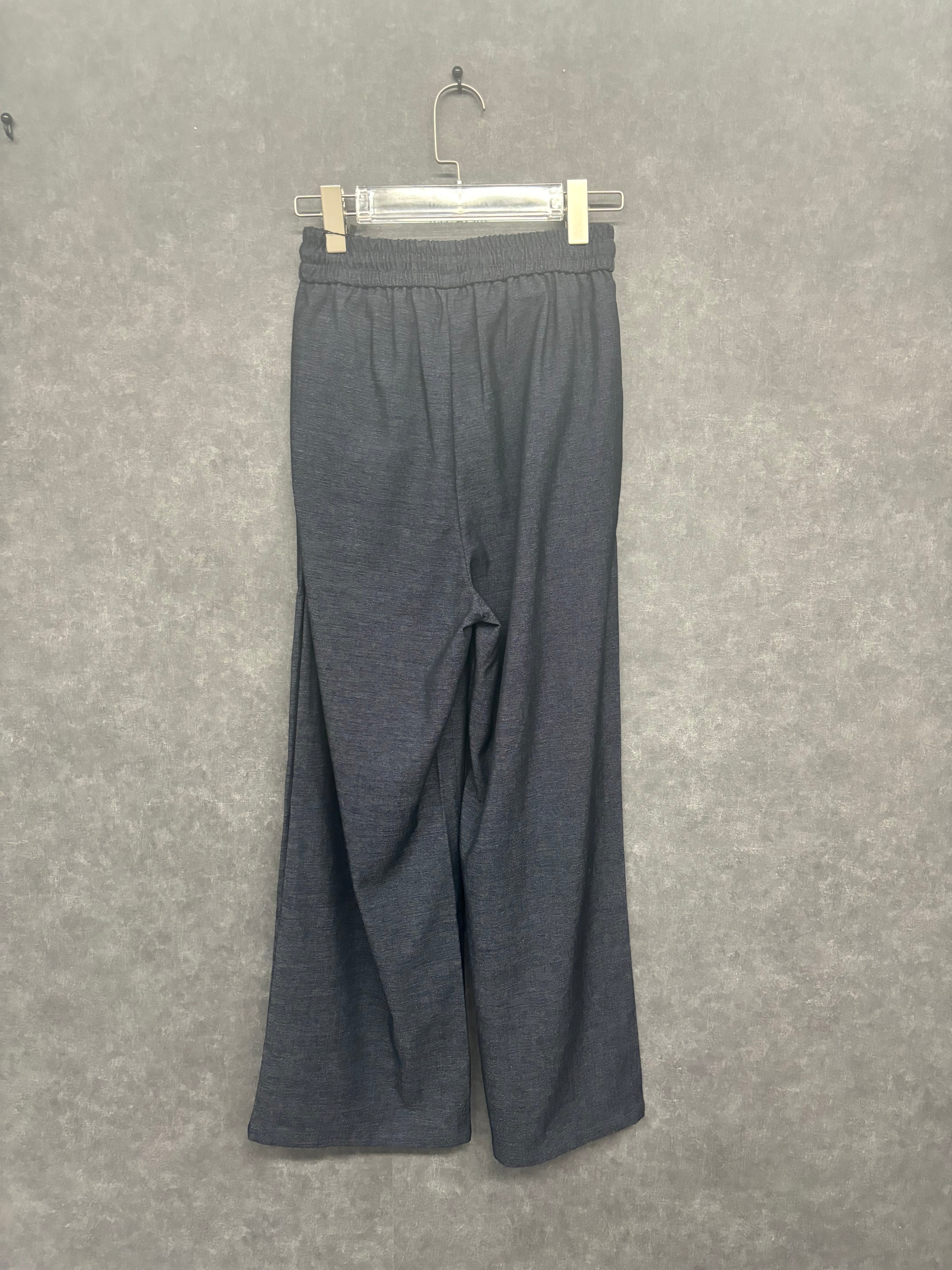 【予約】デニムライクパンツ ネイビー ※11月下旬~12月上旬頃より順次配送予定