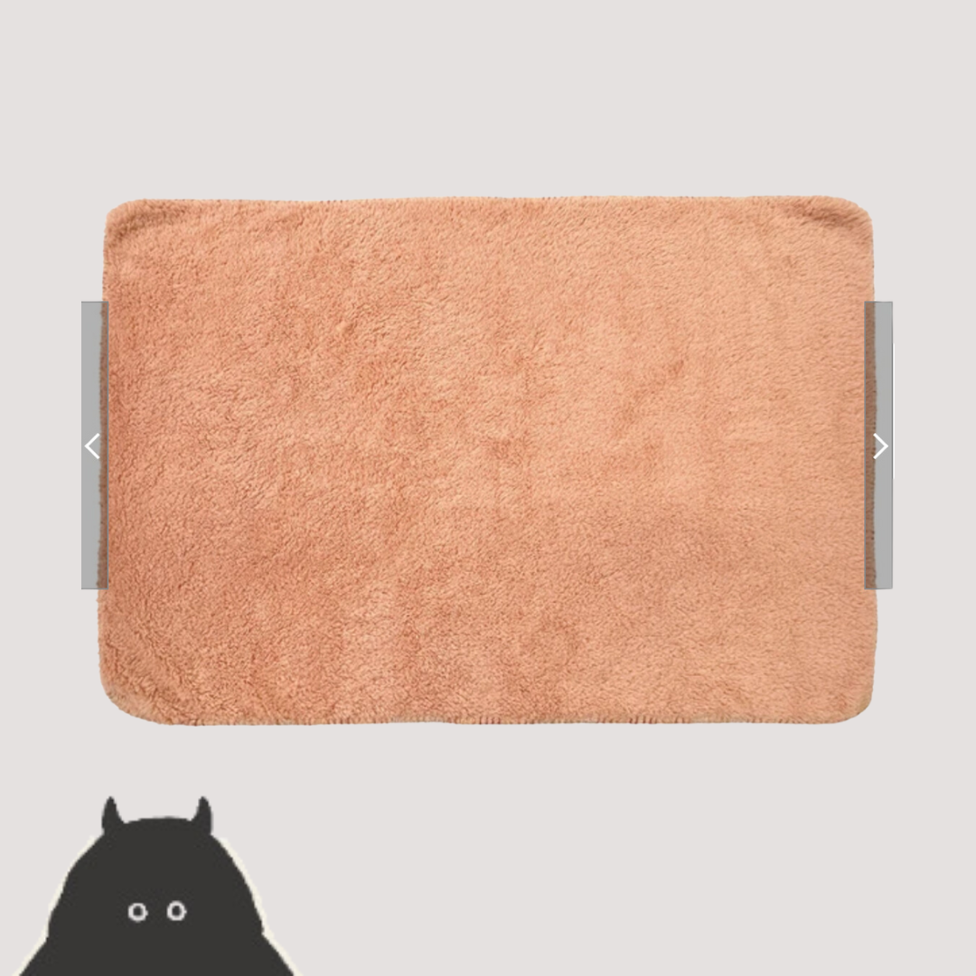 Furry ブランケット in ぬいぐるみ -ベージュ- ※11/19-25頃より順次配送予定