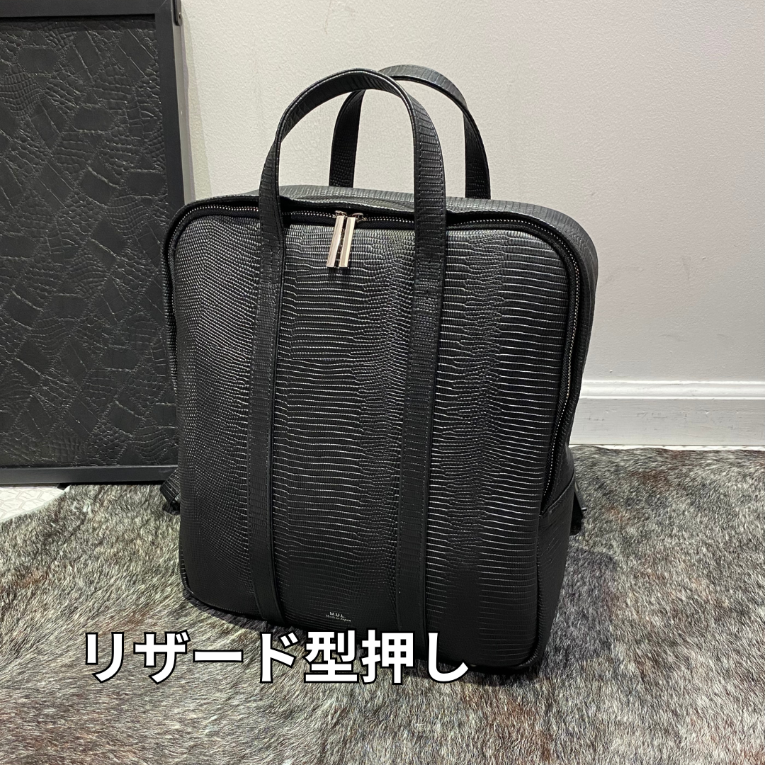 ⚠️予約【M.U.L.】ミニマルバックパック -ブラック- ※R7. 6月末納品予定