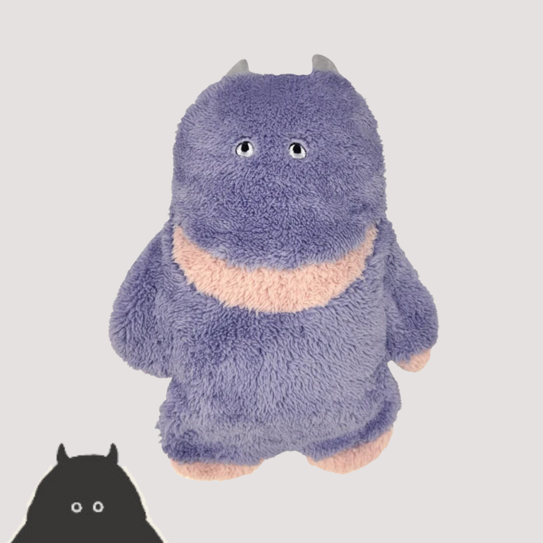 Furry ブランケット in ぬいぐるみ -ラベンダー- ※11/19-25頃より順次配送予定