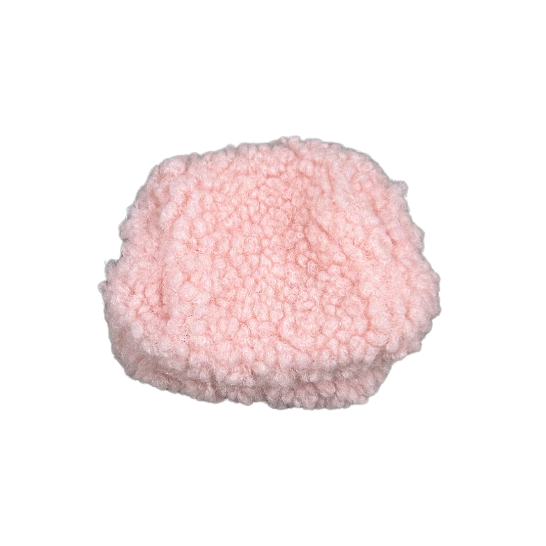 もこもこミニポーチくん -ピンク- ※8/6-12迄に順次発送予定