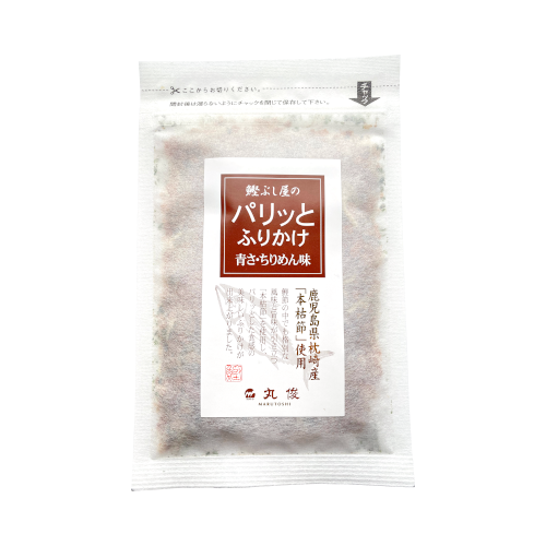 鰹ぶし屋のパリッとふりかけ(青さ・ちりめん味) -内容量 30g- ※7/9〜15迄に順次発送予定