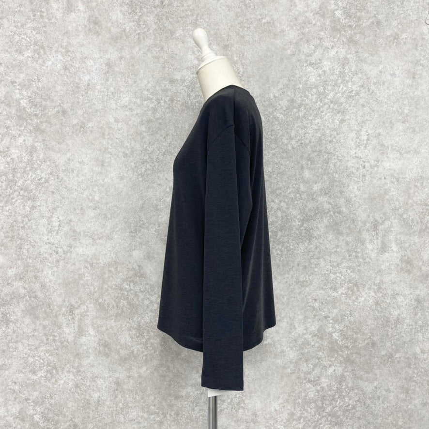 【ASYMM】INFINITE EASE TEE -charcoal-