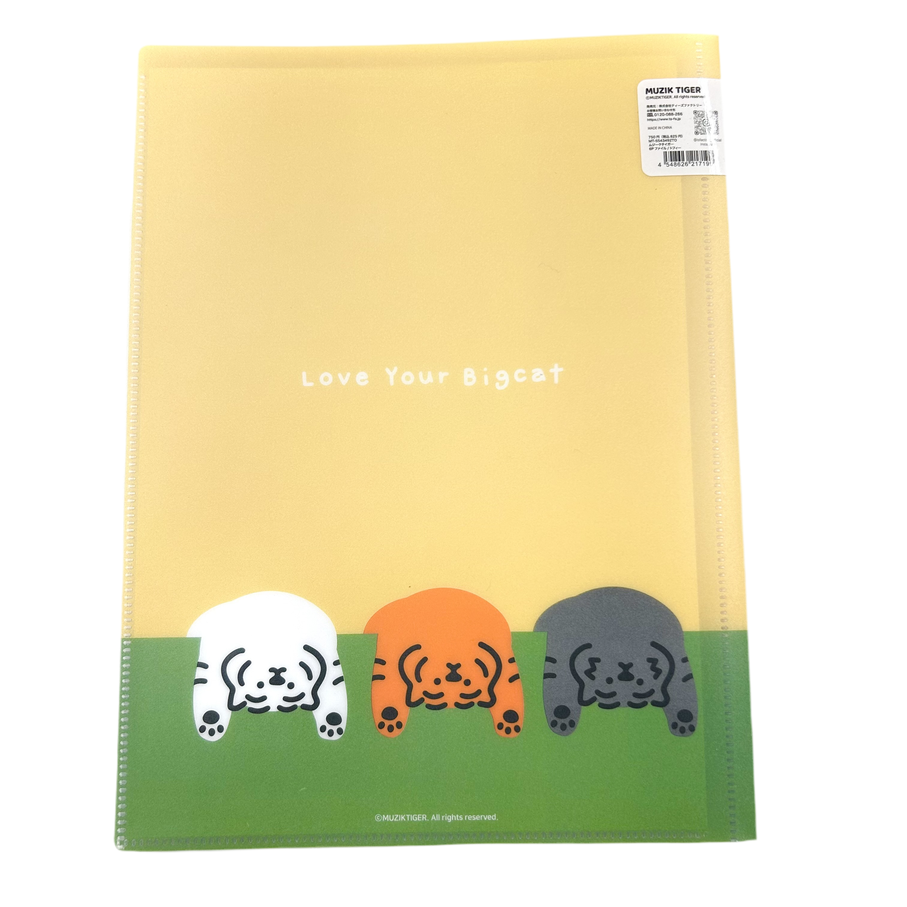 ムジークタイガー6Pファイル -トフィー- ※9/17-23より順次発送予定