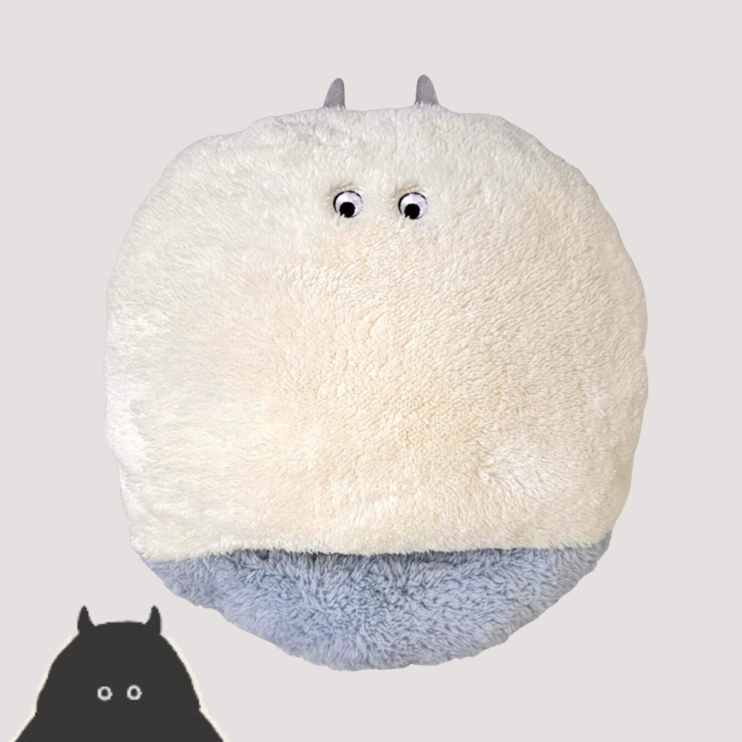 Furry 足入れクッション -ホワイト- ※11/19-25頃より順次配送予定