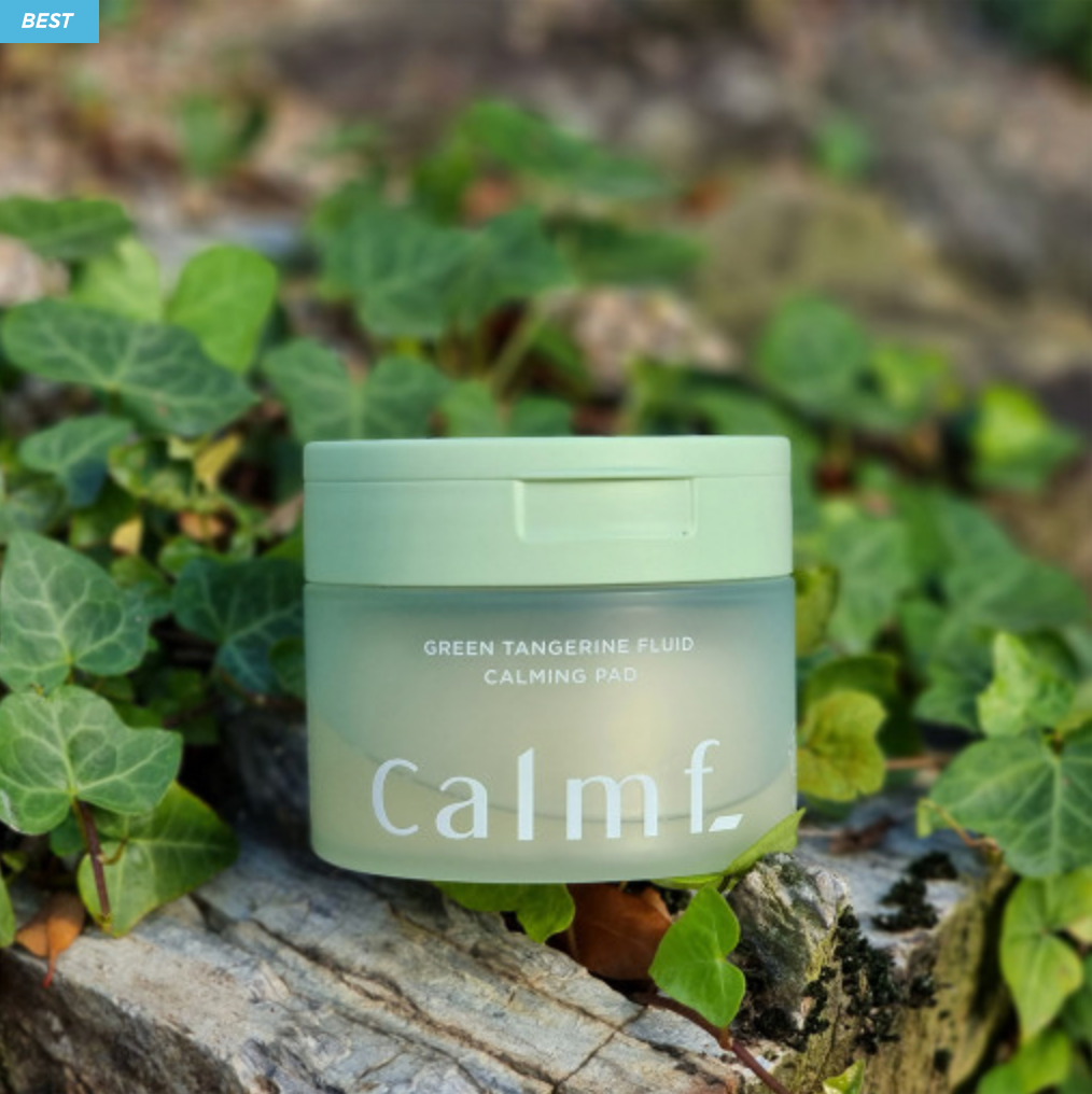 【calmf】green tangerine fluid calming pad(トナーパッド) ※7/8〜7/19迄に順次発送予定