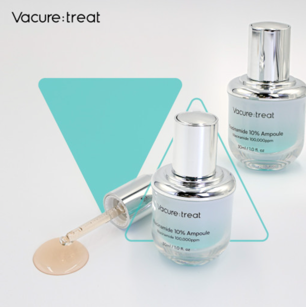 【数量限定ノベルティ付き🎁】【Vacure:treat】バキュアトリート ナイアシンアミド10%アンプル+マイルドサンプロテクター(日焼け止め)プレゼント付き ※10/21-28より順次発送予定