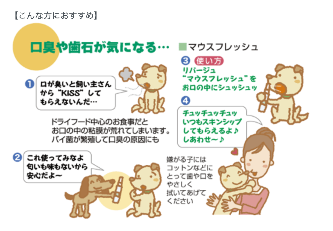 【OrBS】マウスフレッシュ 100ml (ペット用) ※2/12〜2/17頃より順次配送予定