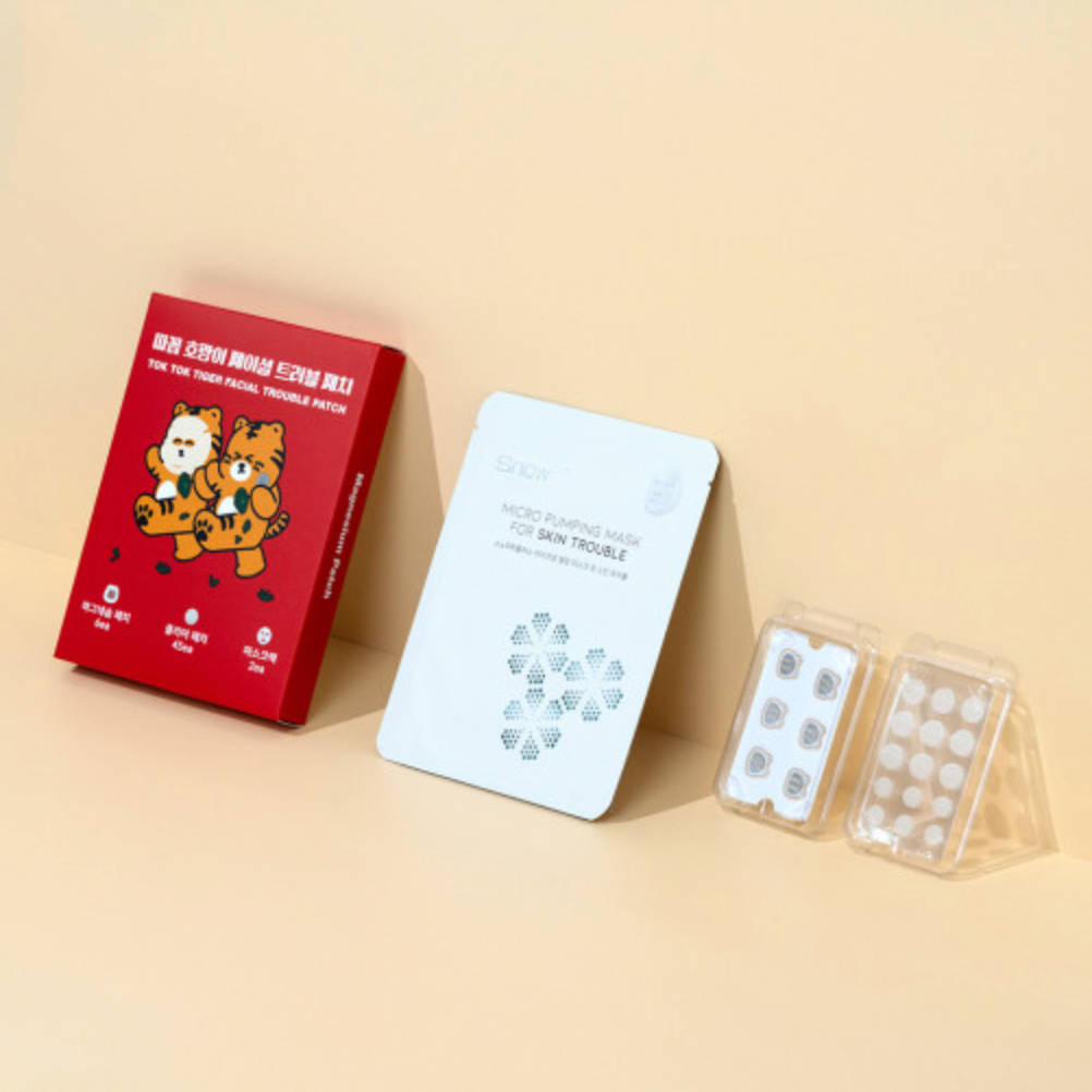 【SNOW2 PLUS】ピーチトラのフェイシャルトラブルパッチマグネシウムスキンケア ※10/21-28より順次発送予定