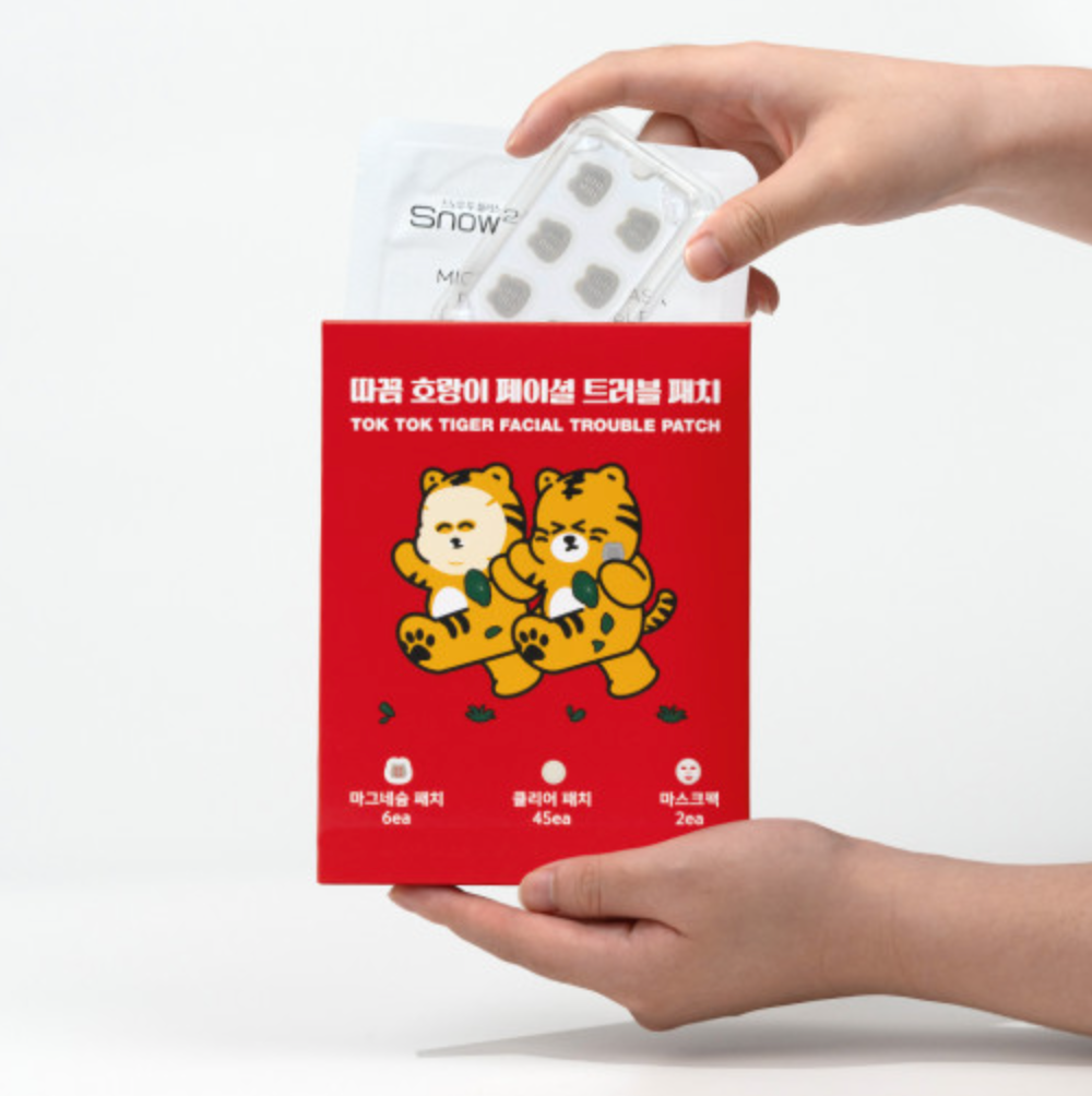 【SNOW2 PLUS】ピーチトラのフェイシャルトラブルパッチマグネシウムスキンケア ※10/21-28より順次発送予定