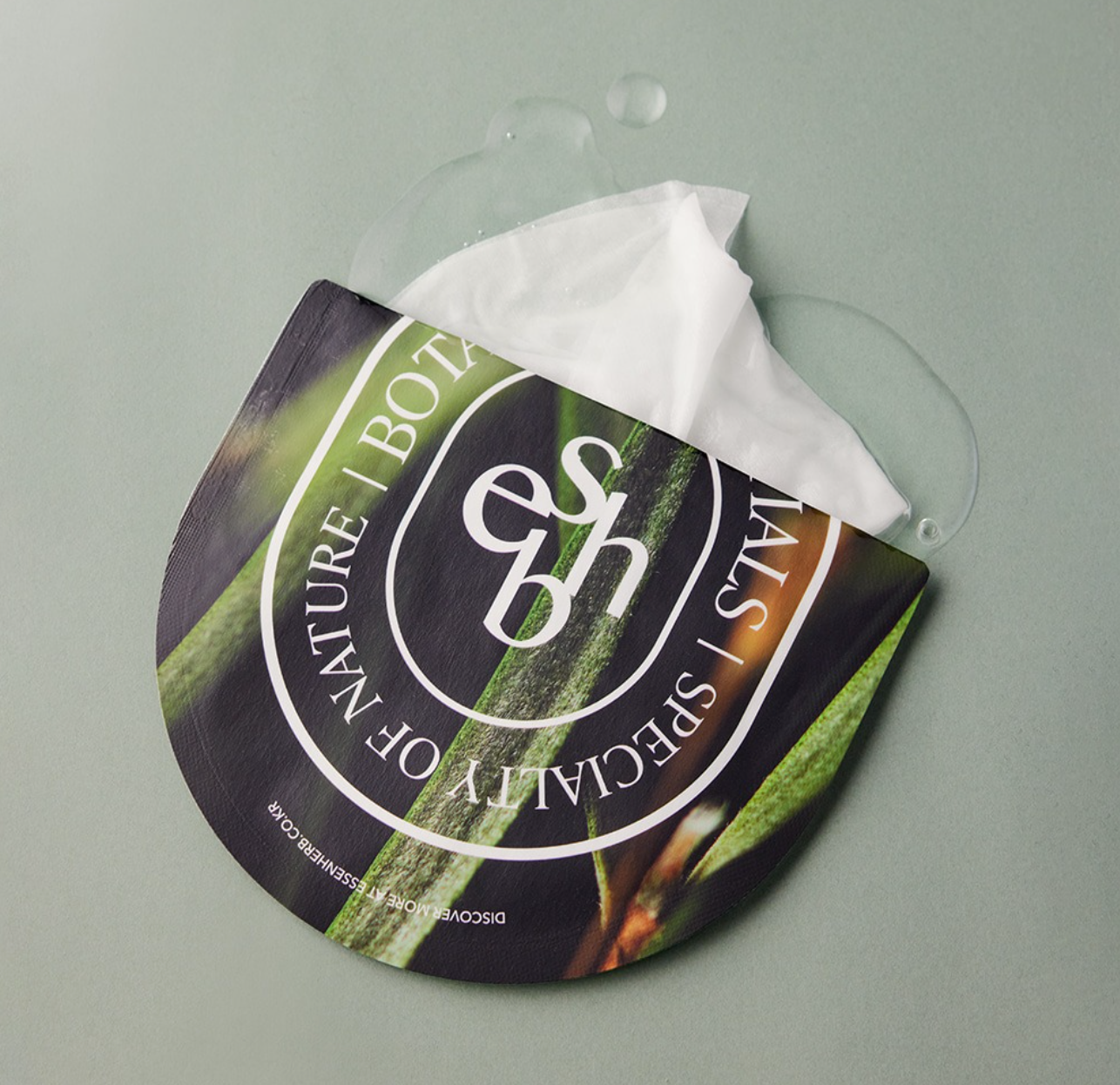 【1+1✨】【essenherb】ティーツリーレリーフコットンマスク ※10/21-28より順次発送予定