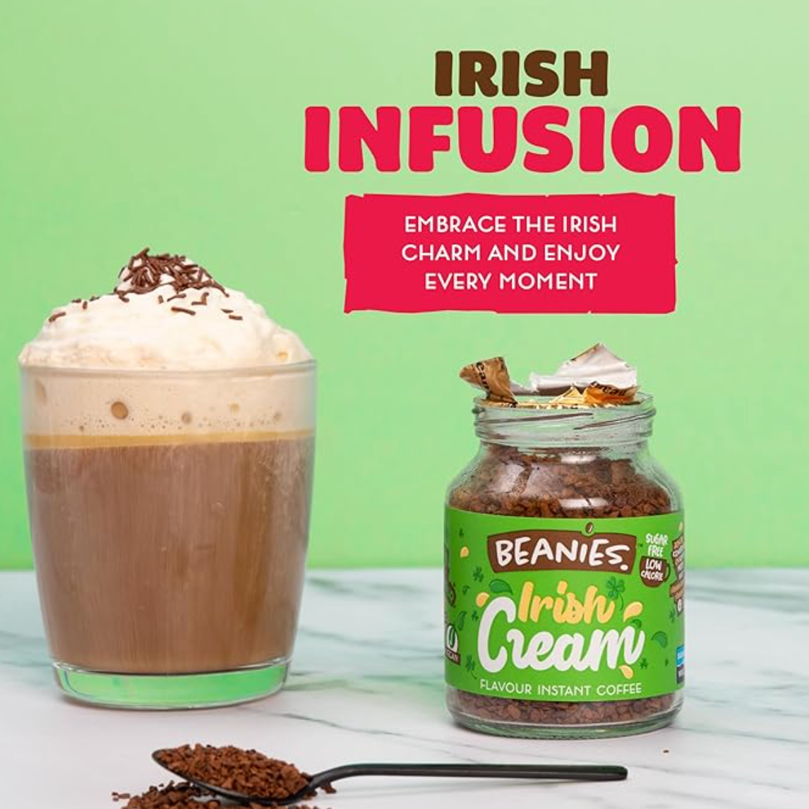 コーヒータイム☕【ビーニーズ】アイリッシュクリーム ※7/9~7/15迄に順次発送予定