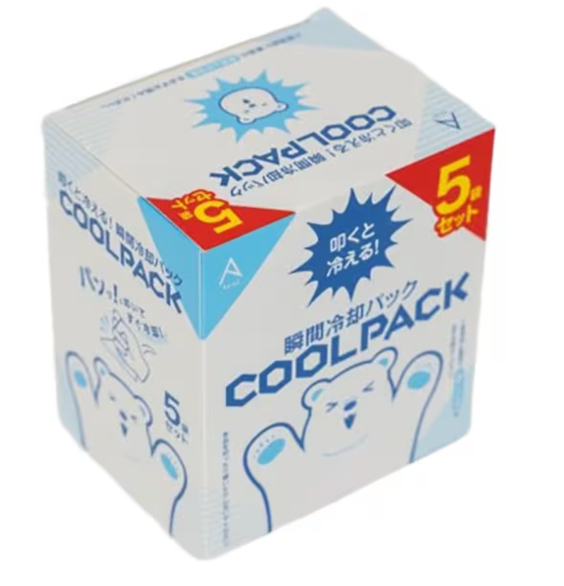 瞬間冷却パック クールパック5P ※7/23~29迄に順次発送予定
