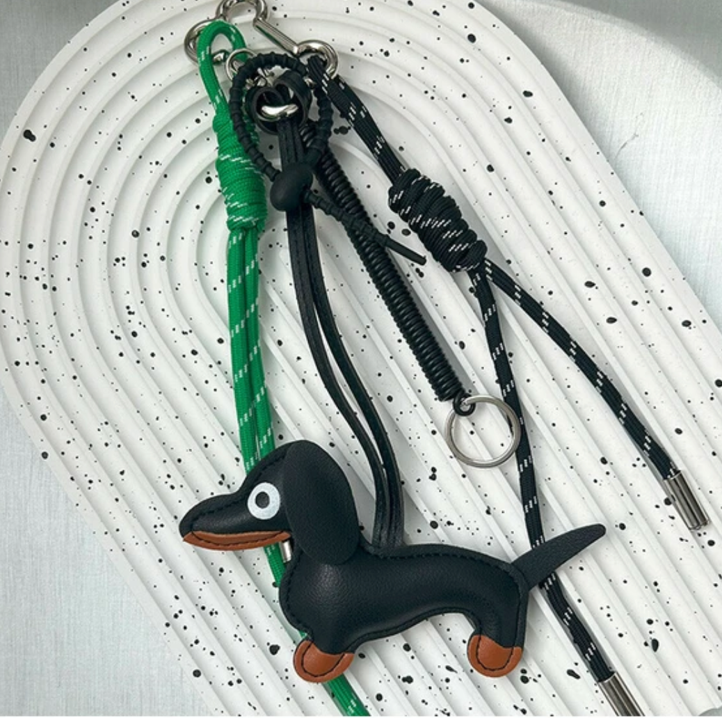 DOG バッグチャーム -ブラック- ※7/16〜22迄に順次発送予定