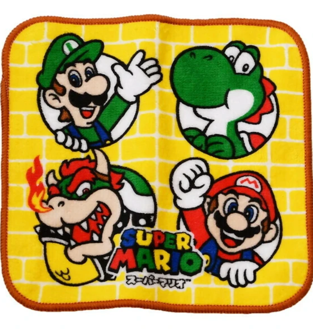 キャラクターミニタオル 5枚組 -スーパーマリオ- ※7/16~22迄に順次発送予定