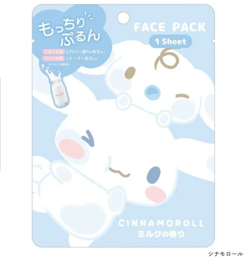 【クラックス】CRUX フェイスパック -シナモンロール- ※7/16-7/22迄に順次発送予定