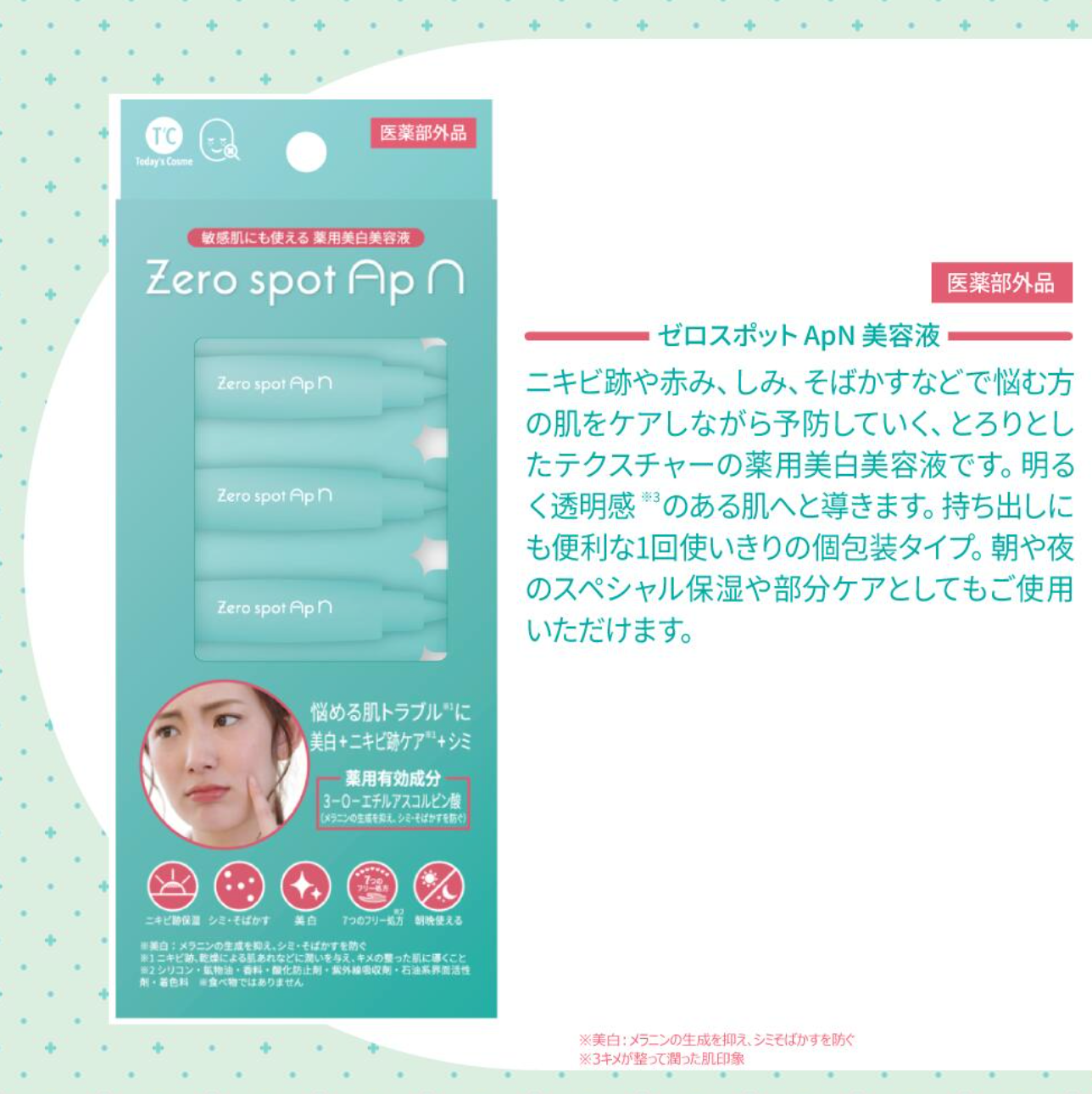 ゼロスポットAPN ※8/6〜12迄に順次発送予定