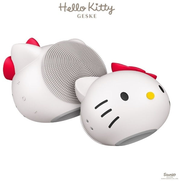 【ハローキティ フェイシャルブラシセット🎀】【GESKE】ハローキティ ソニック フェイシャルブラシ ※3/26〜4/1頃より順次発送予定