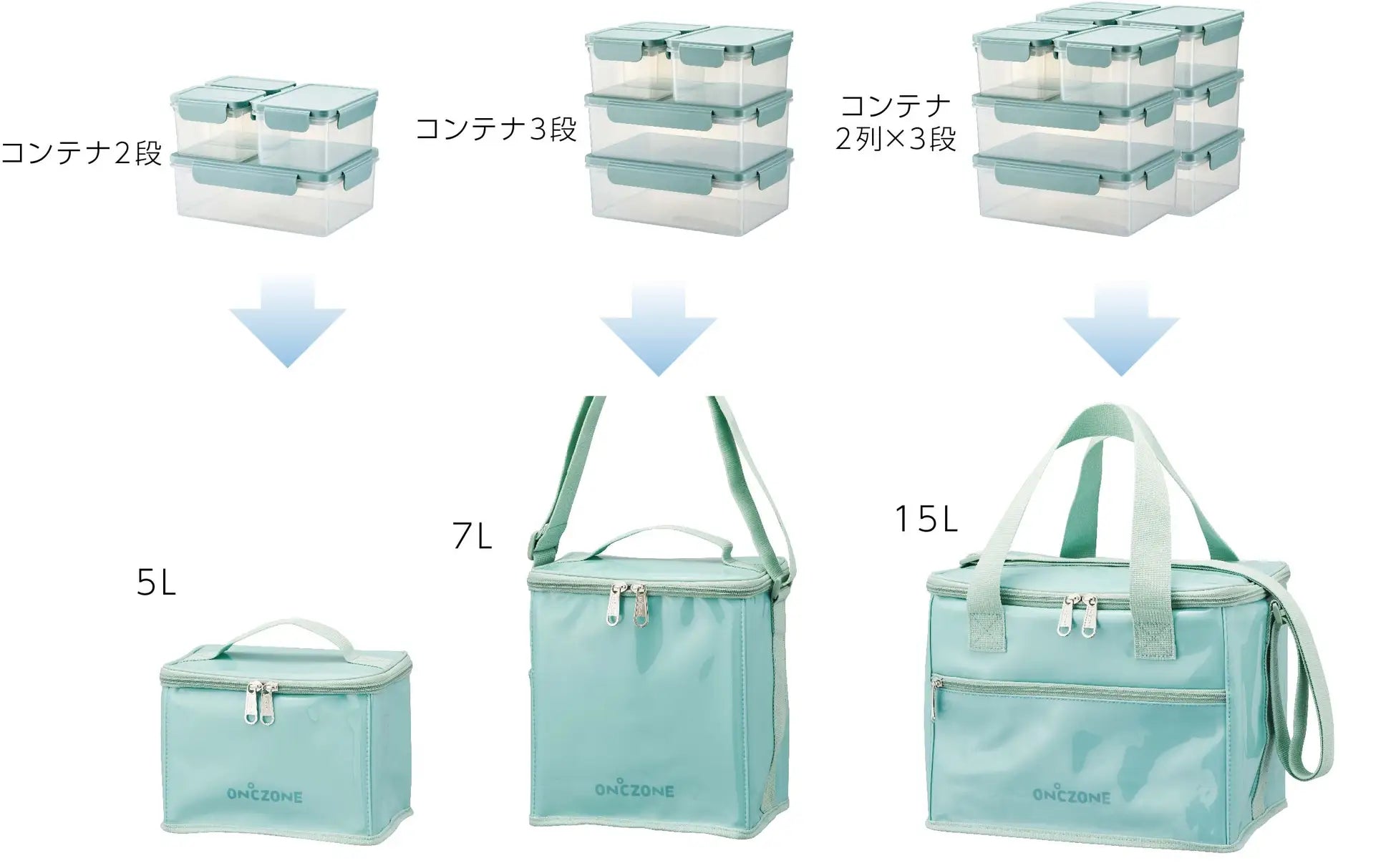 オンドゾーンPVCクーラーバック 5L(ミント) ※8/13~19より順次発送