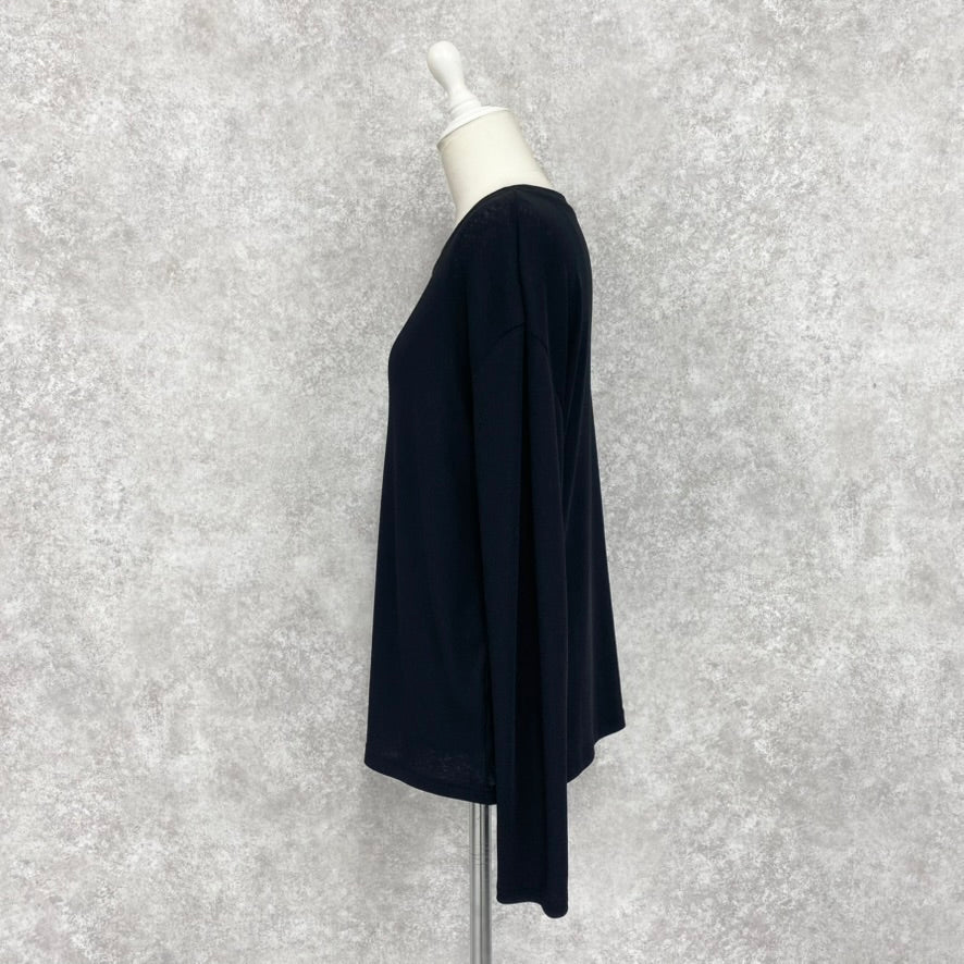 【ASYMM】INFINITE EASE TEE -black-