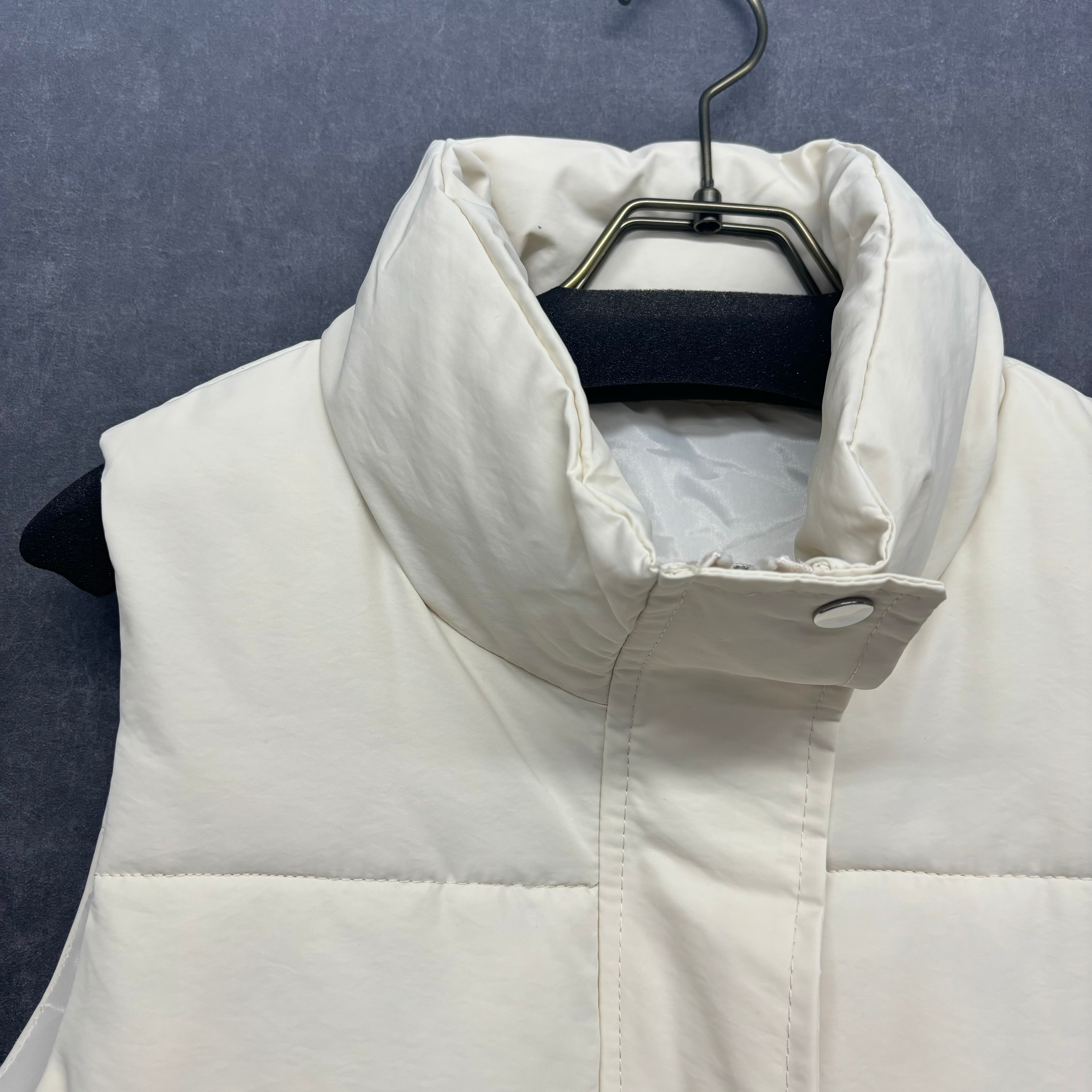 【予約】ポリダウンベスト オフ ※11月下旬~12月上旬頃より順次配送予定