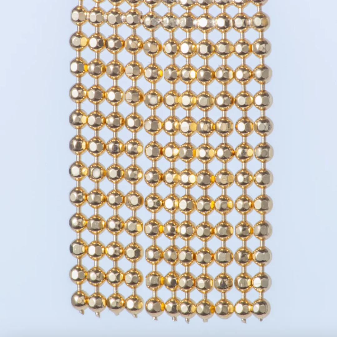 【ENEY】ピクセル K18YG チェーンピアス ※11月中旬より弊社事務所から発送