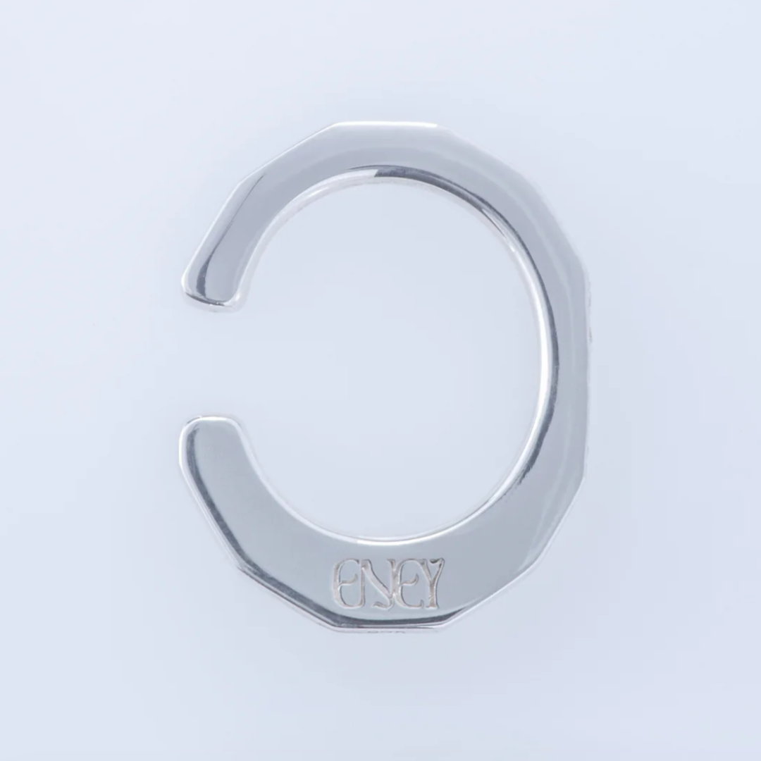 【ENEY】フルムーン SV925 メレダイヤモンド イヤーカフ ※10/22〜28より弊社事務所から発送