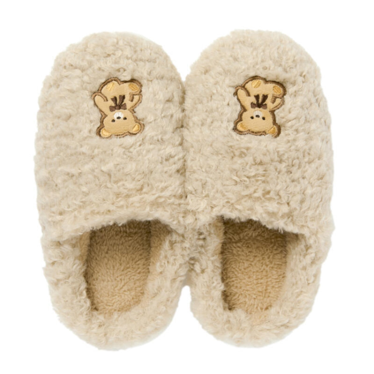 【フレンズストア】ARTBOX もこもこスリッパ -くま①- ※10/29-11/4頃より順次発送予定