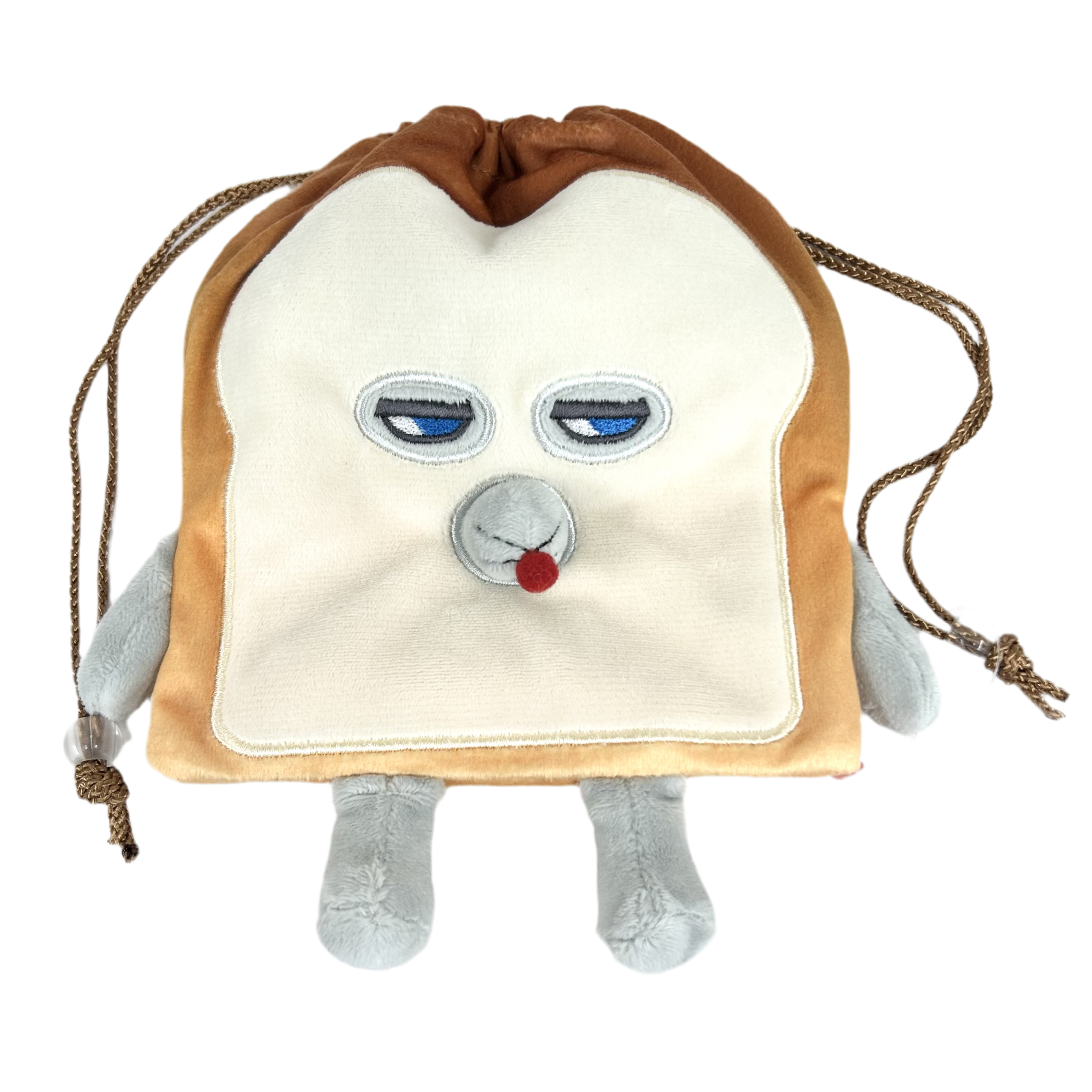 パンどろぼうぬいぐるみ巾着 -パンどろぼう- ※9/17-23より順次発送予定