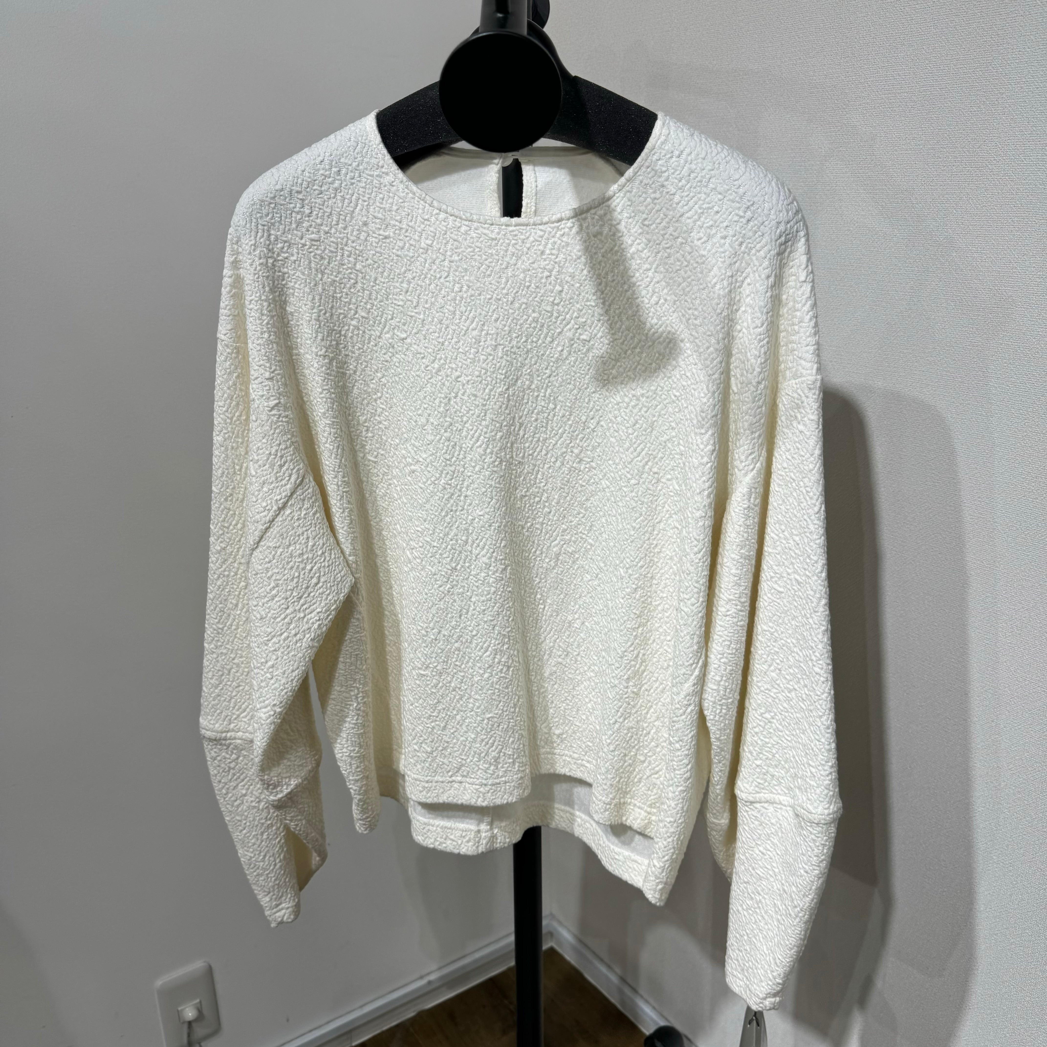 【PRIORITY】シンプルカットソー -ホワイト- ※10/15~21頃より順次発送予定