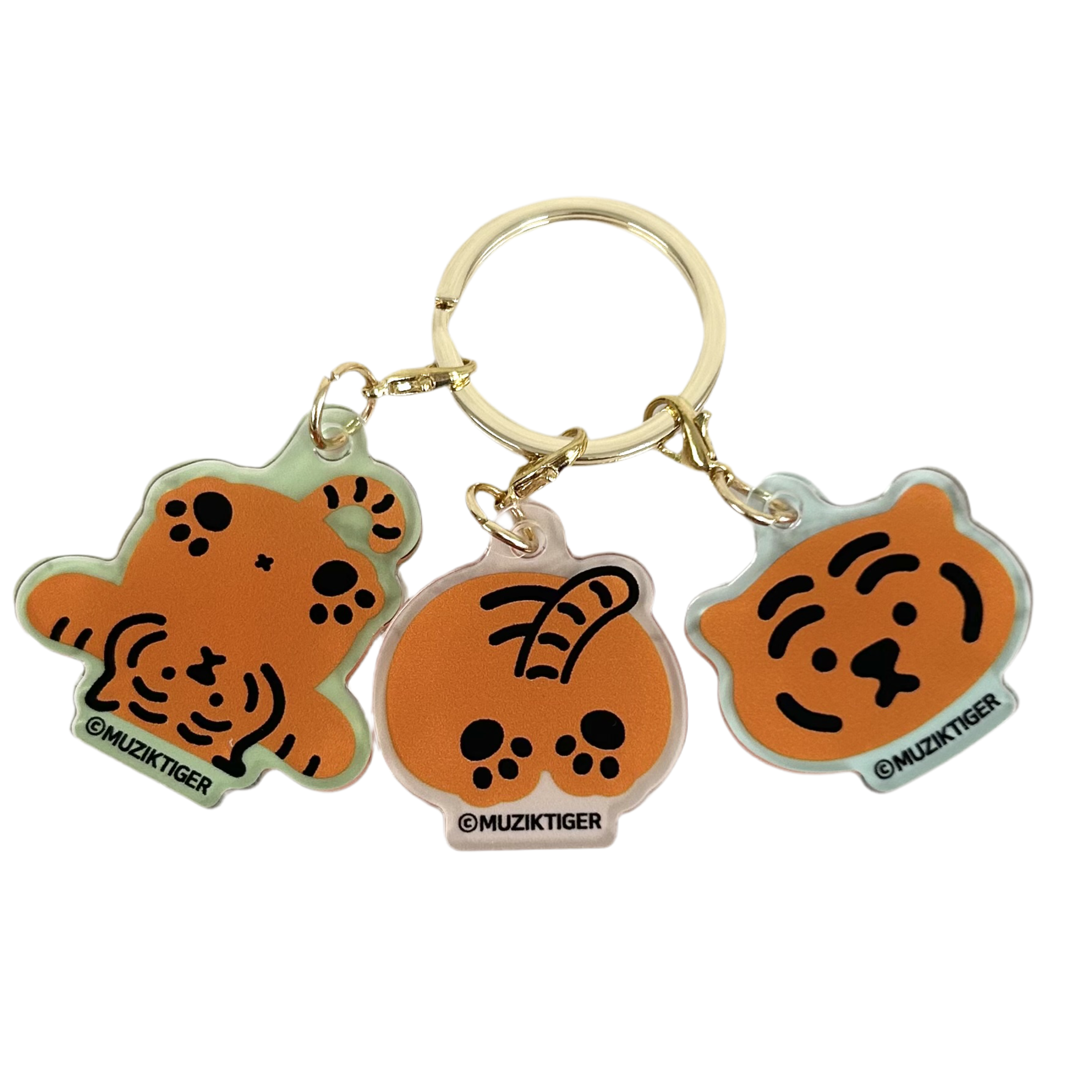 ムジークタイガー3チャームキーホルダー -トフィー- ※9/17-23より順次発送予定