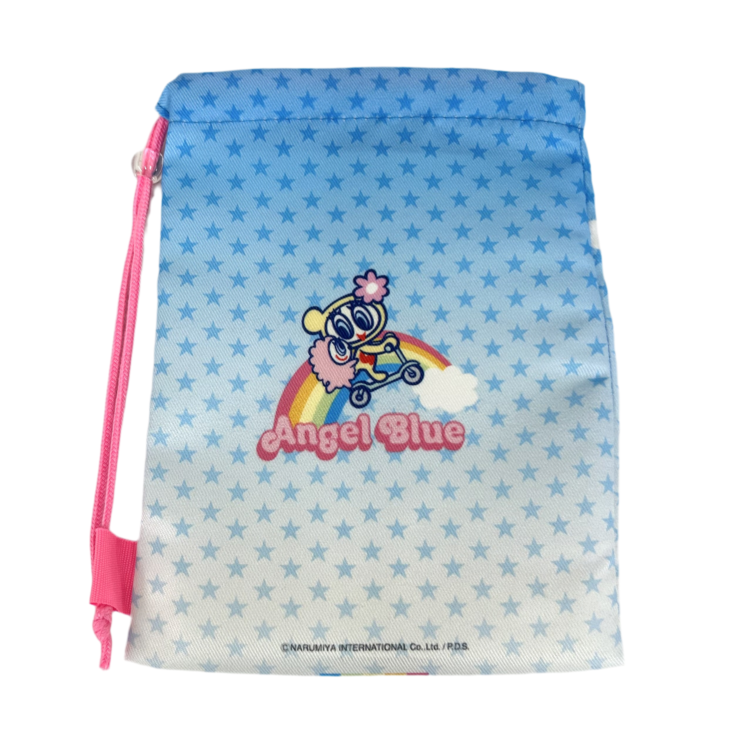 エンジェルブルーショッパー風巾着ブルー ※9/17-23より順次発送予定