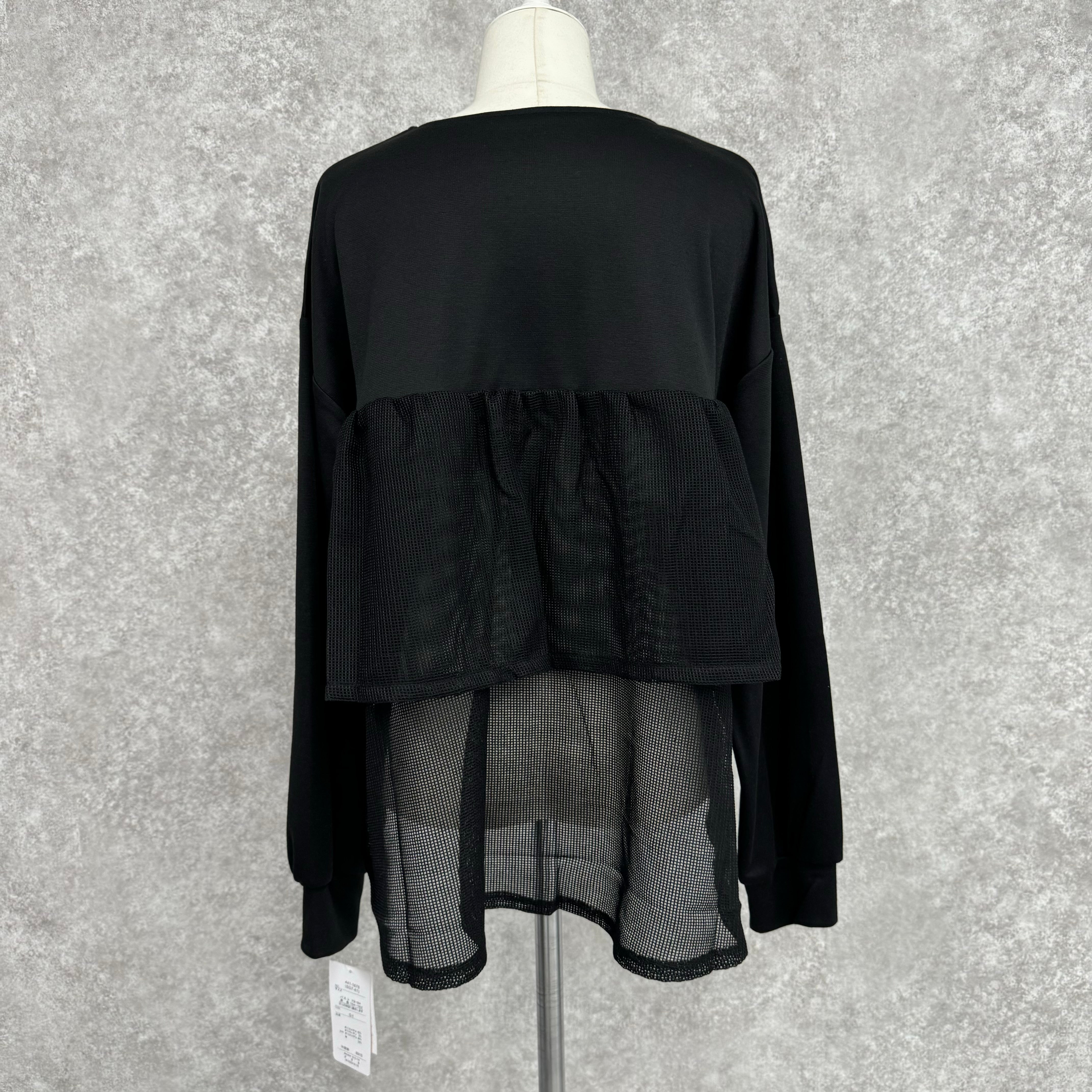 メッシュジャケット ブラック ※10/15-21頃より順次配送予定