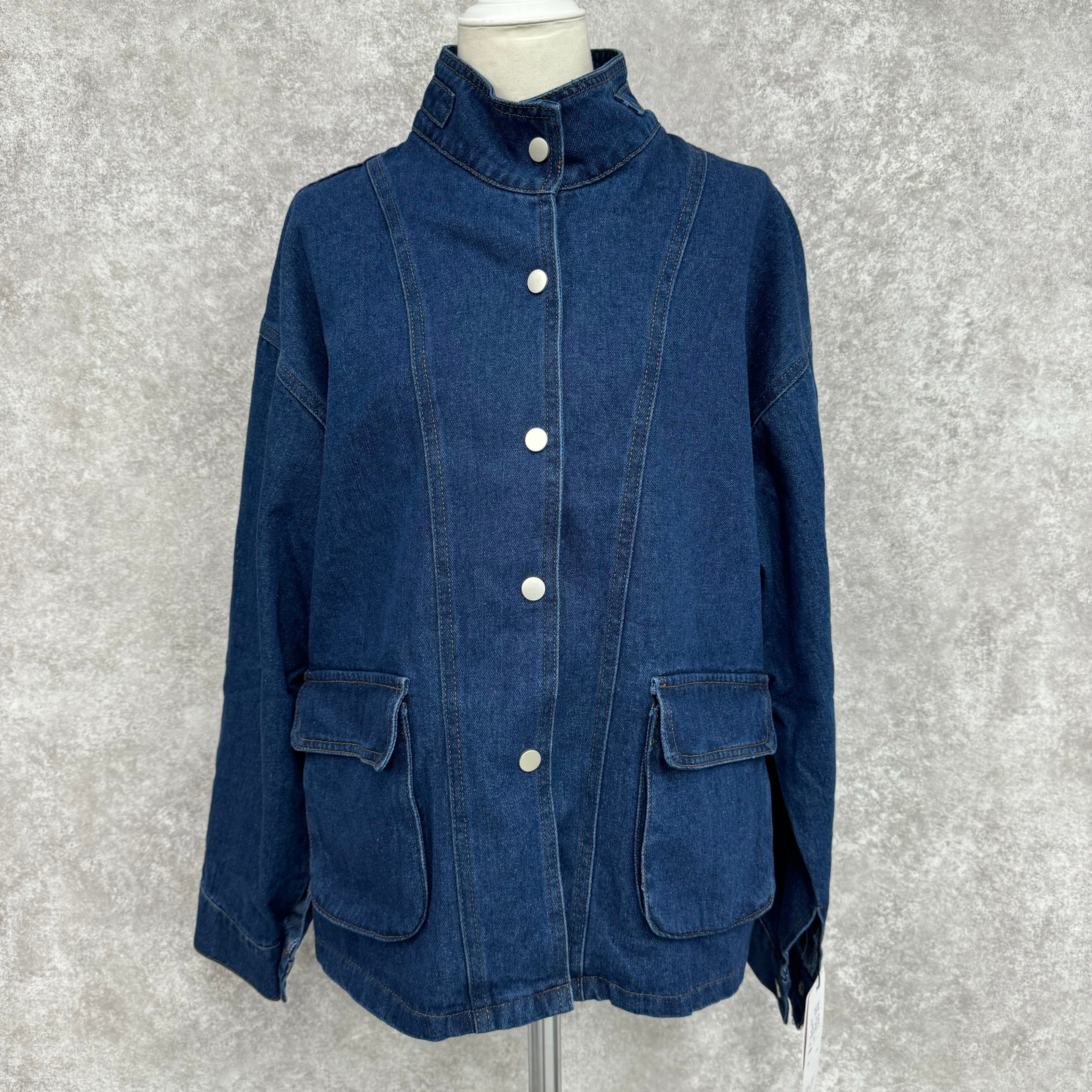 デニムジャケット インディゴブルー ※10/15-21頃より順次配送予定