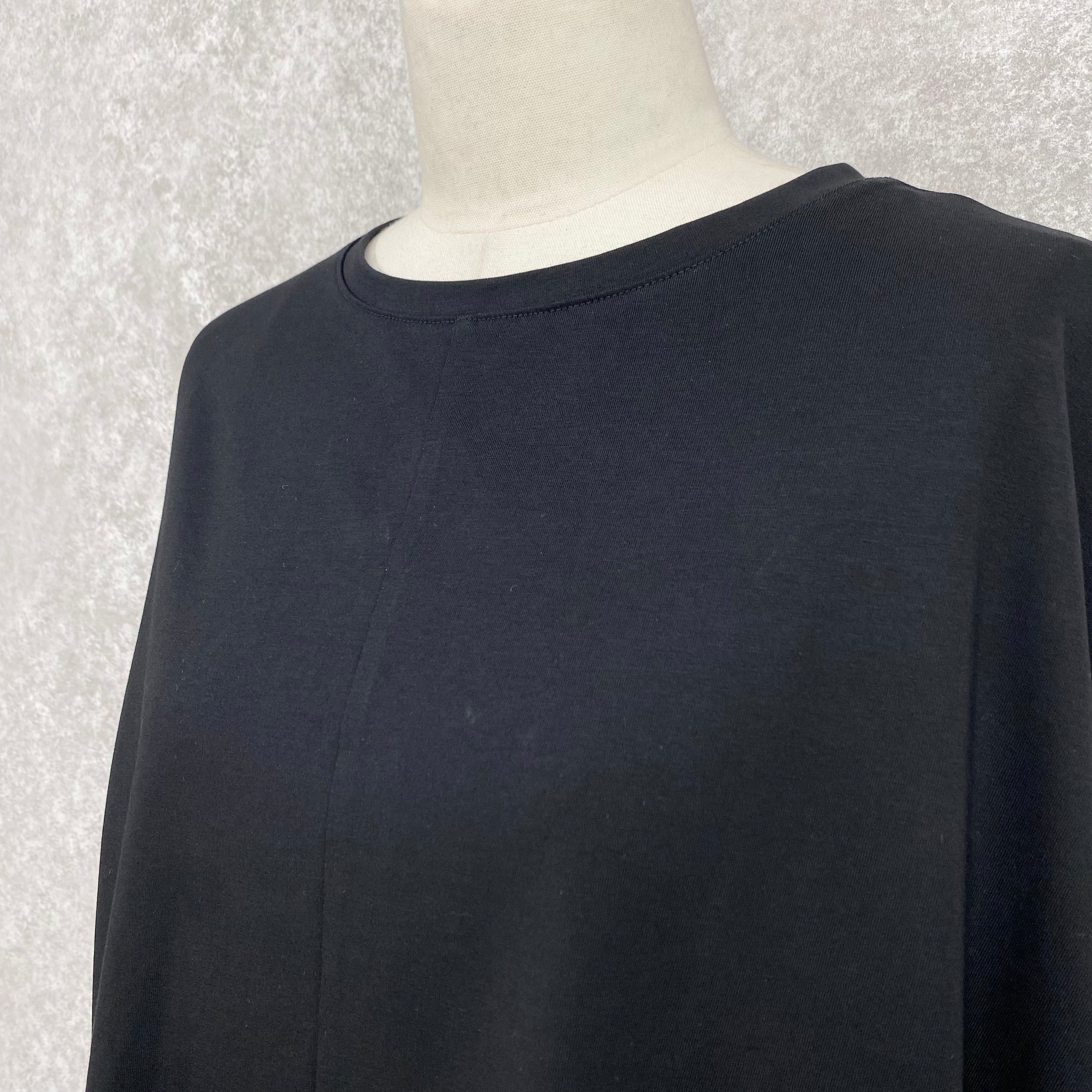 【ASYMM】VOID TEE -black-