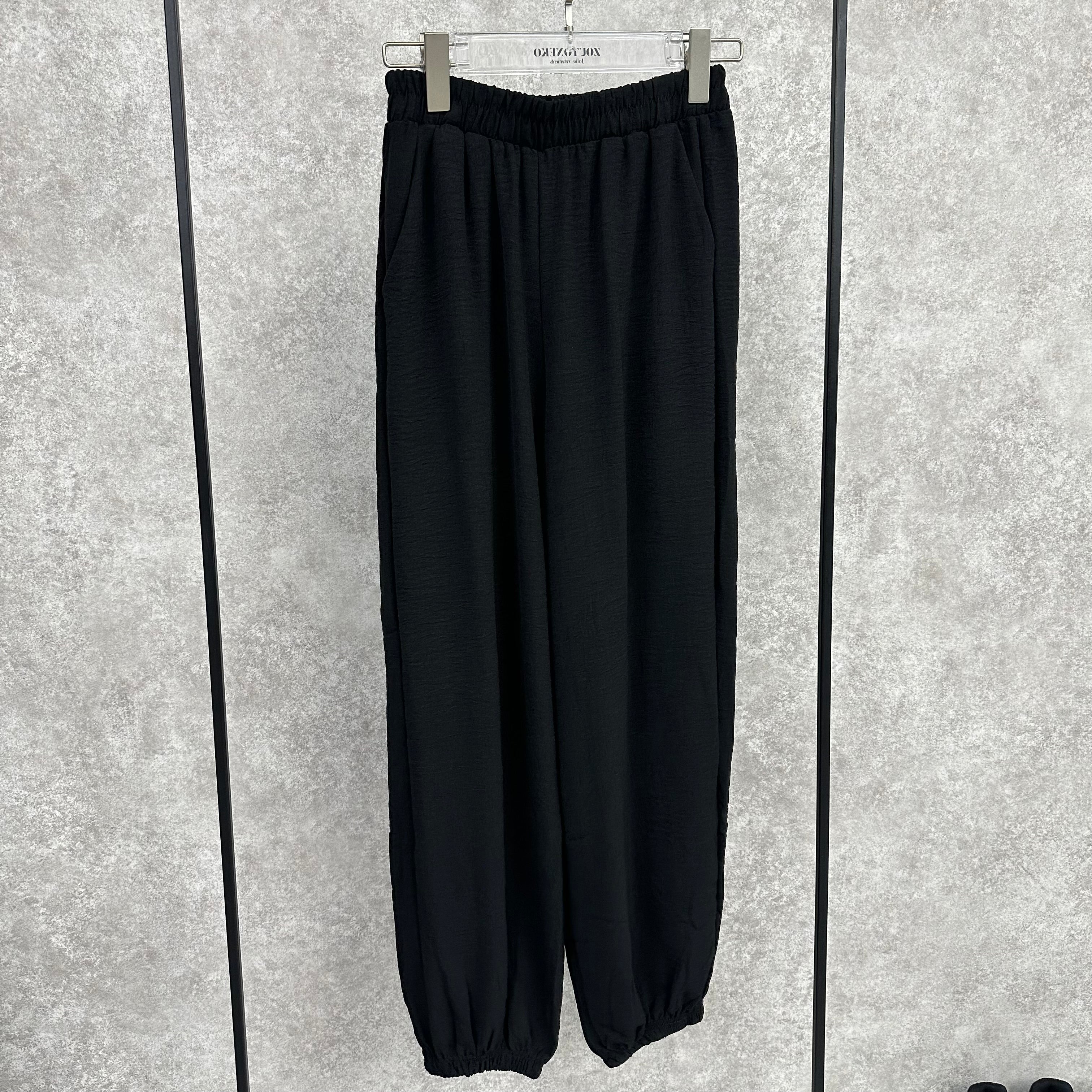 パラシュートパンツ  -ブラック- ※11/5〜11より順次発送