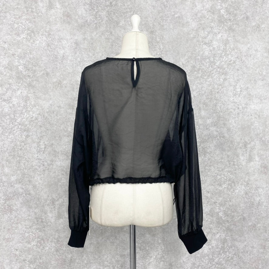 【ASYMM】NOIR VEIL TOPS