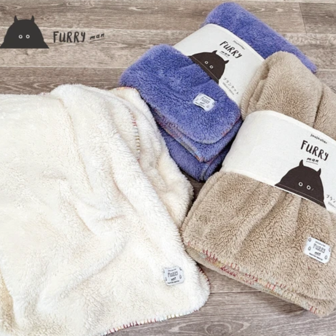 Furry ブランケット -ラベンダー- ※11/19-25頃より順次配送予定