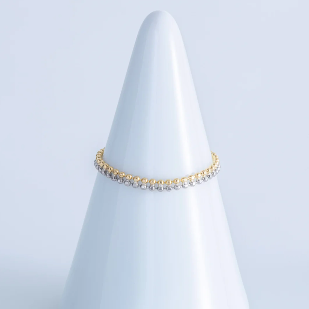 【ENEY】ピクセル 2連 チェーンリング ※11月中旬より弊社事務所から発送