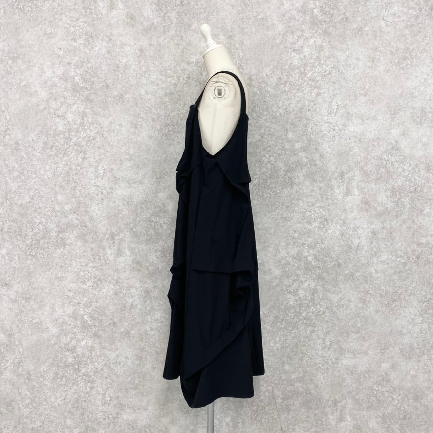 【ASYMM】RIPPLE JUMPER DRESS