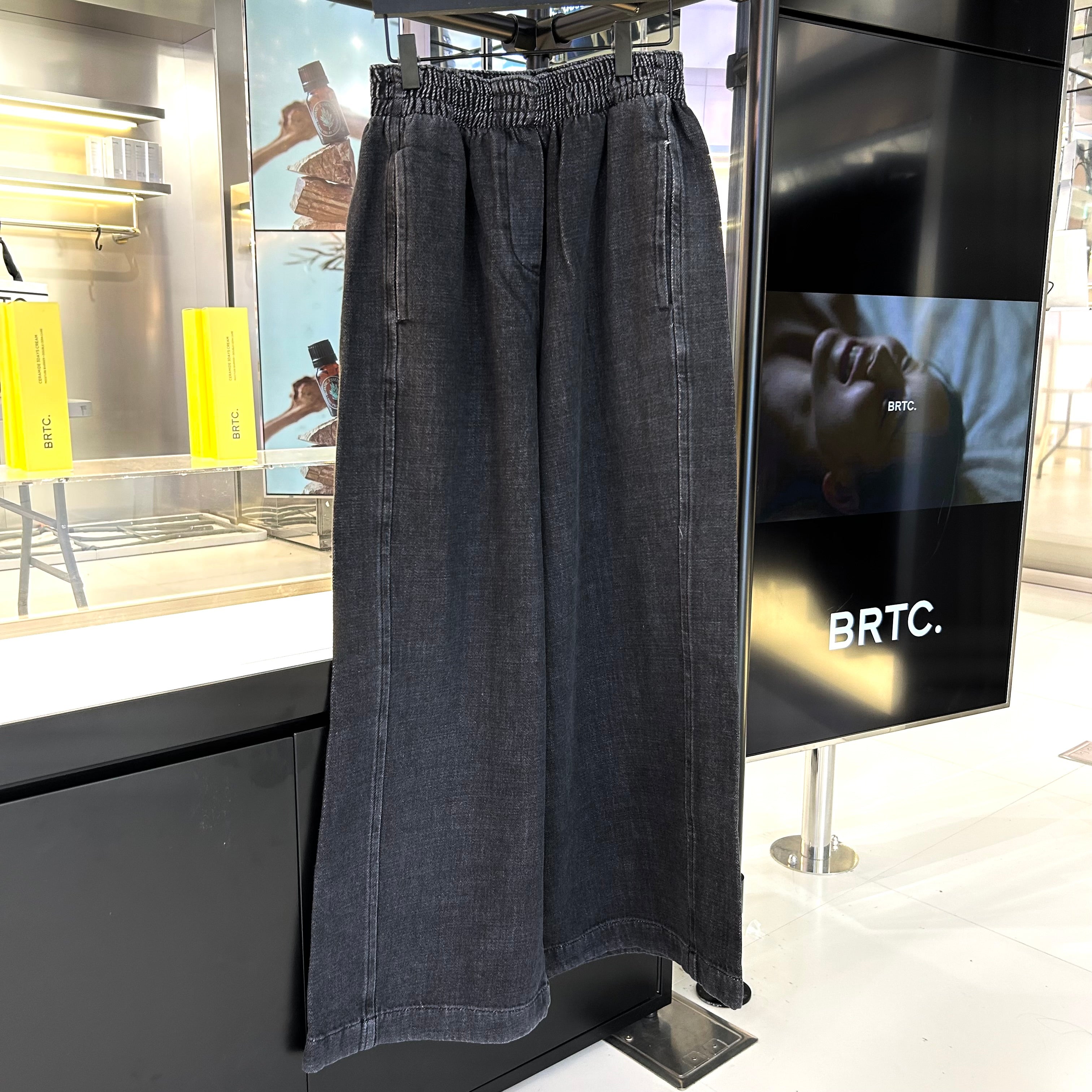 【LA MINE DOR】 ポケットデニムパンツ -ブラック- ※10月下旬〜11月上旬頃より順次発送予定