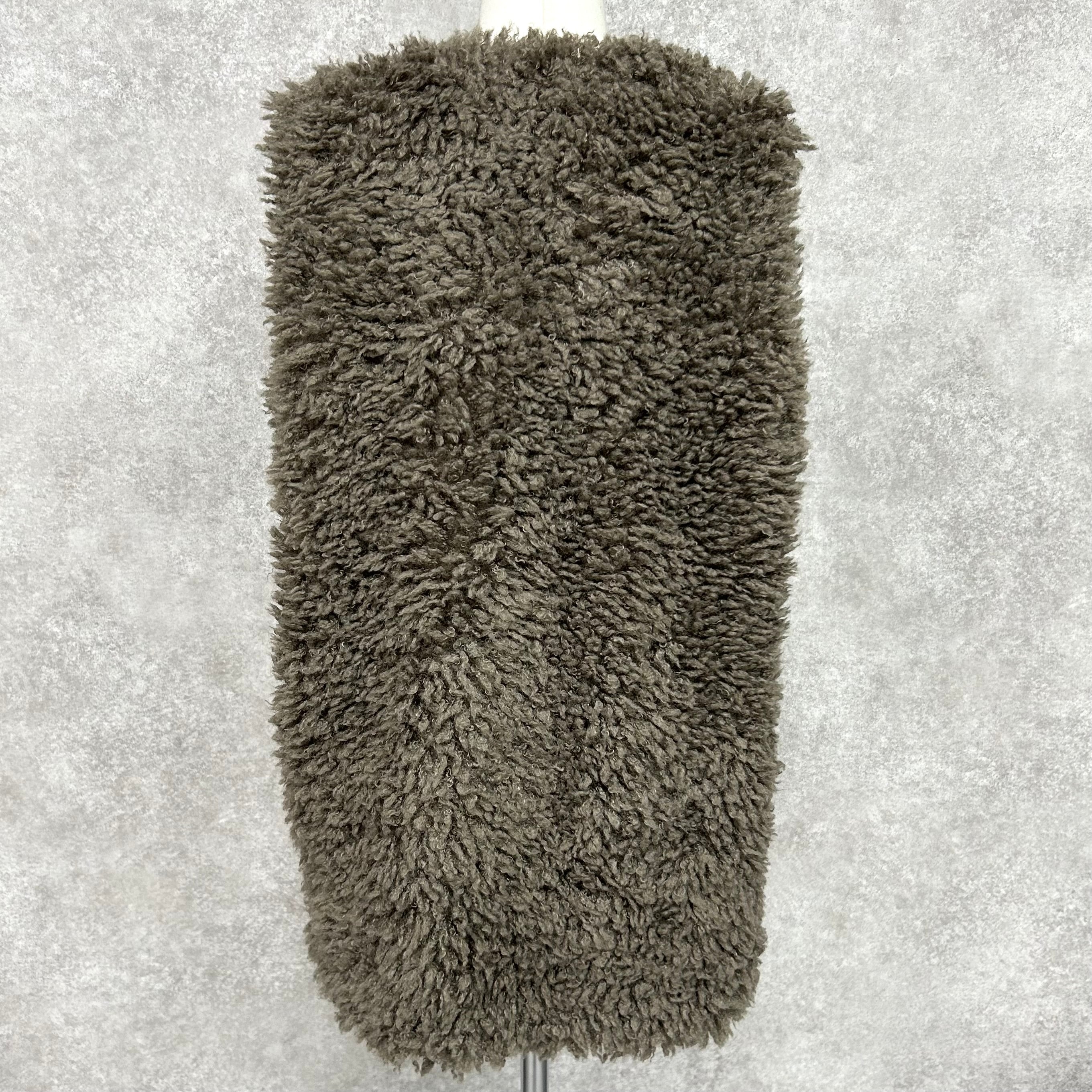 プードルファーベスト  -グレージュ- ※2/12〜17頃より順次発送